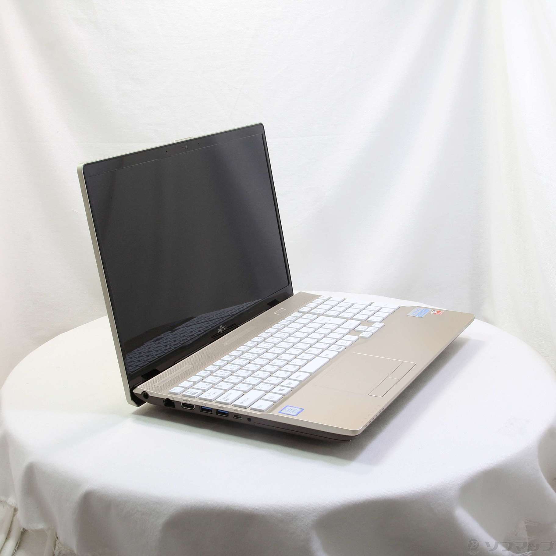 中古】格安安心パソコン LIFEBOOK AH45／B3 FMVA45B3G シャンパン