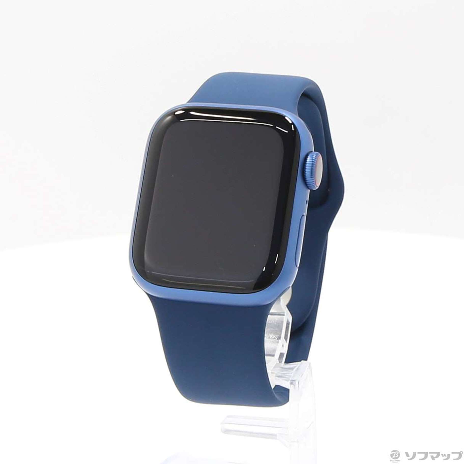 中古】〔展示品〕 Apple Watch Series 7 GPS + Cellular 41mm ブルー ...