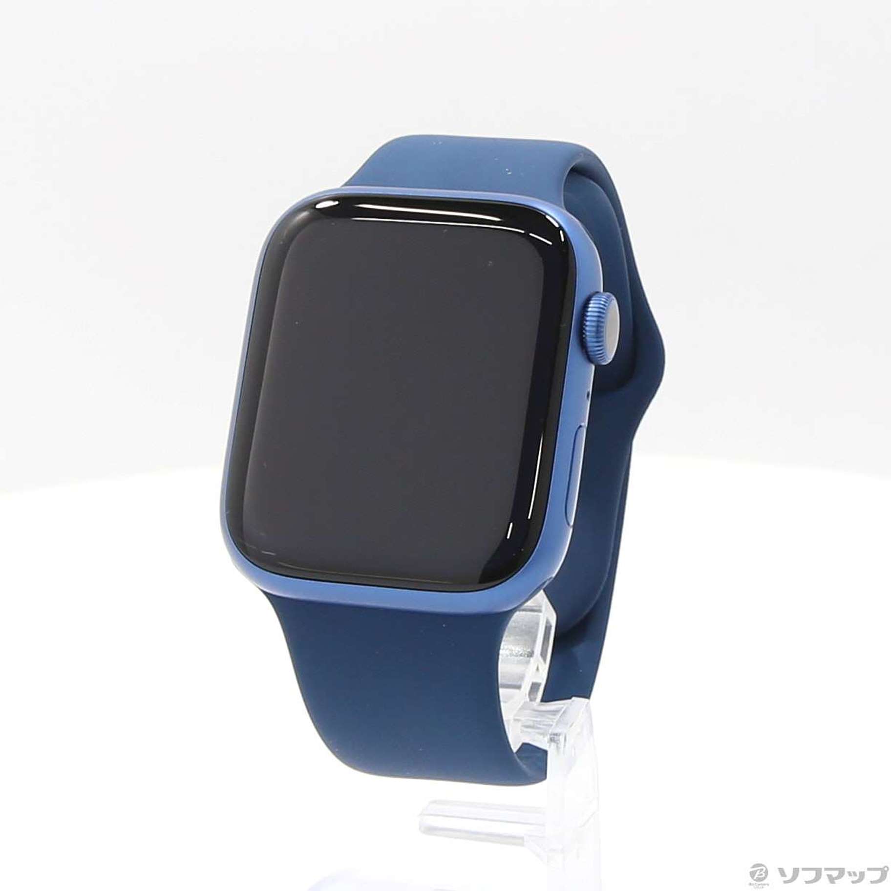 中古】〔展示品〕 Apple Watch Series 7 GPS 45mm ブルーアルミニウム