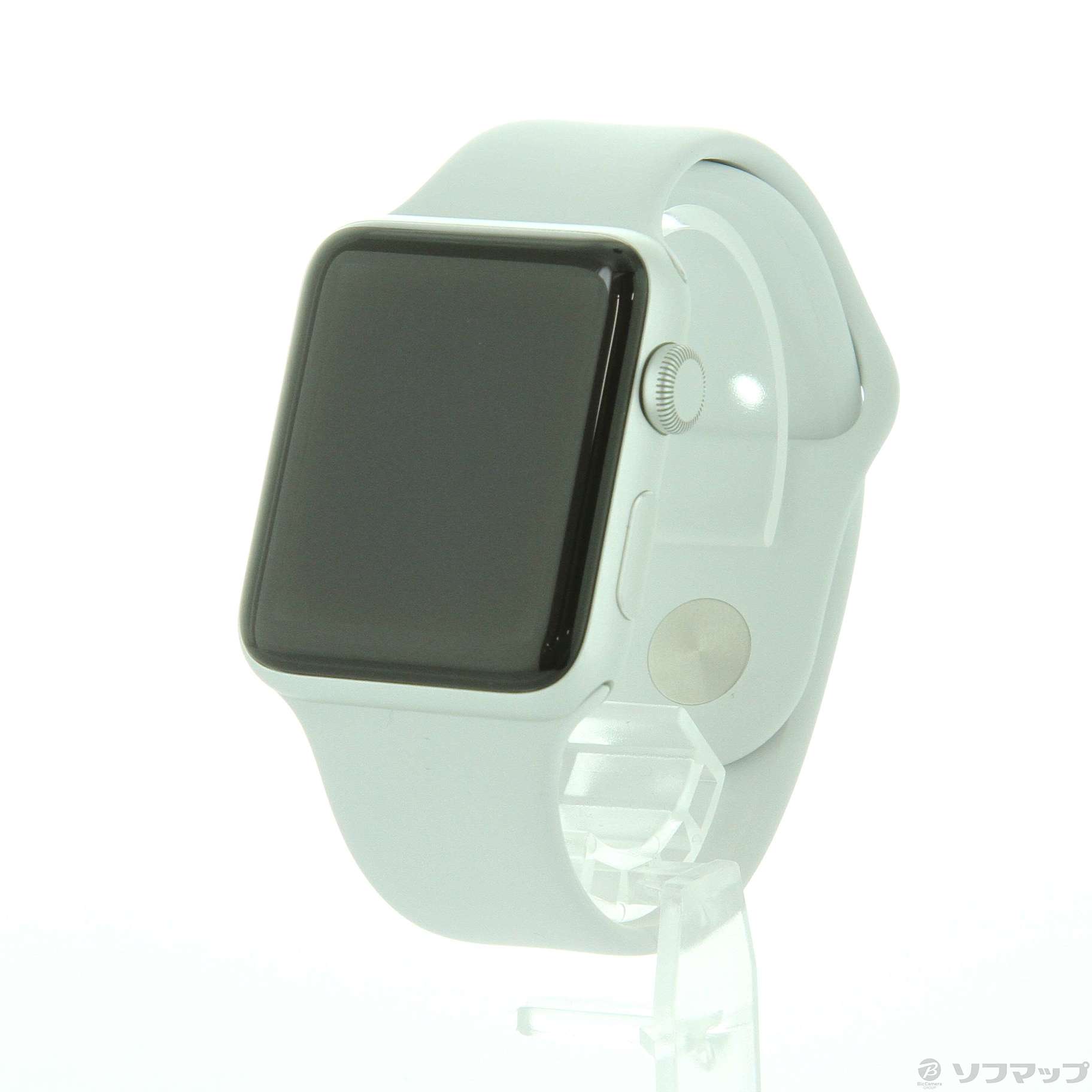 〔展示品〕 Apple Watch Series 3 GPS 42mm シルバーアルミニウムケース ホワイトスポーツバンド