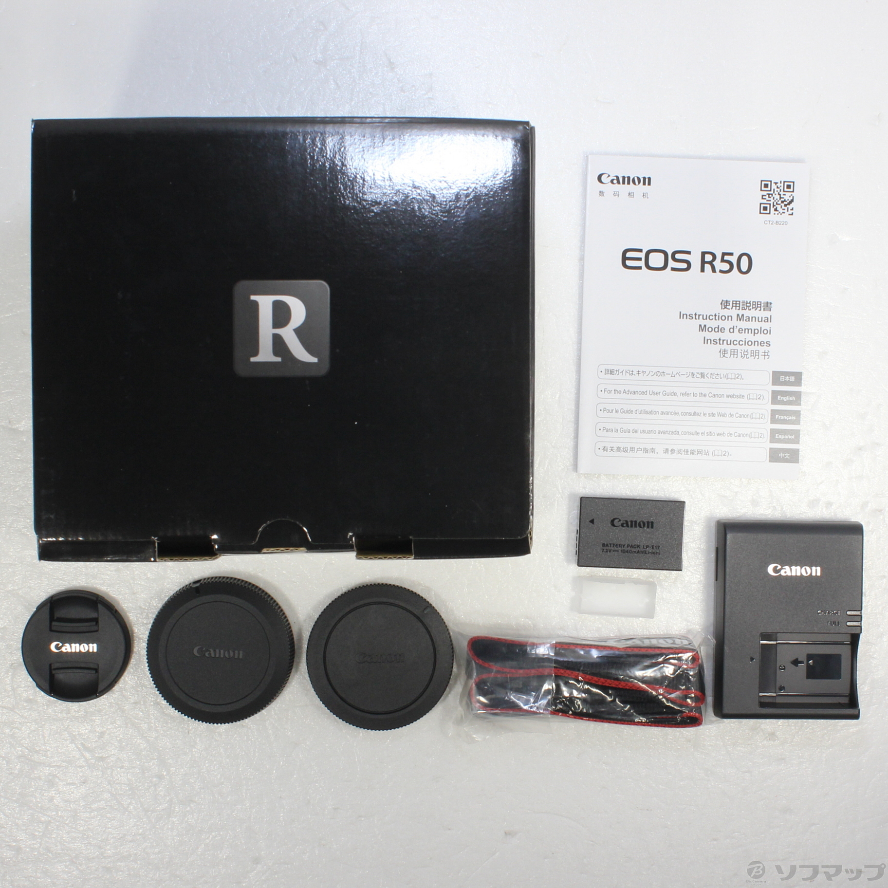 〔展示品〕 EOS R50 RF-S18-45 IS STM レンズキット