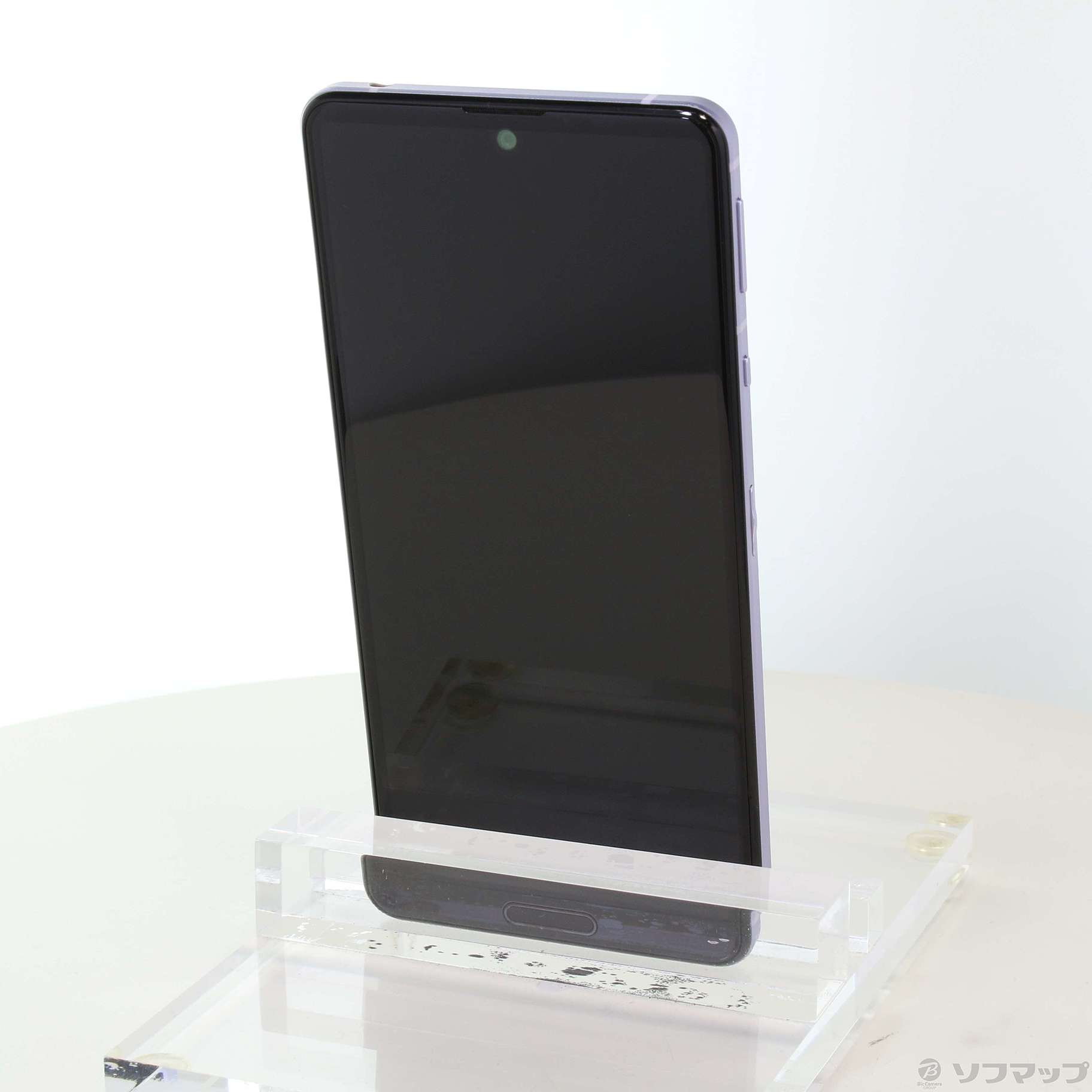 中古】AQUOS sense5G 64GB スカイブルー SH-53A docomoロック解除SIM