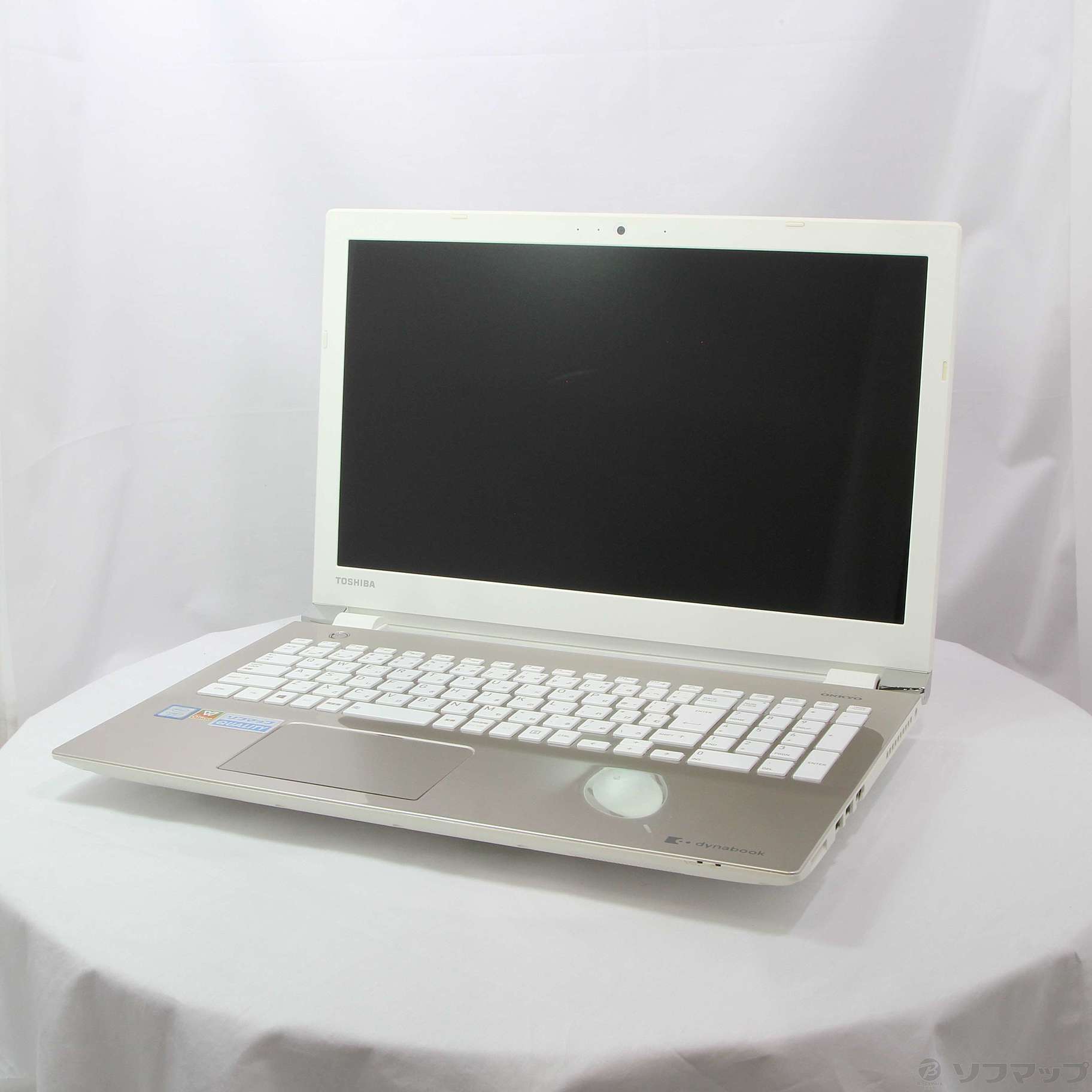 中古】dynabook T65／DG PT65DGP-RJA サテンゴールド 〔Windows 10