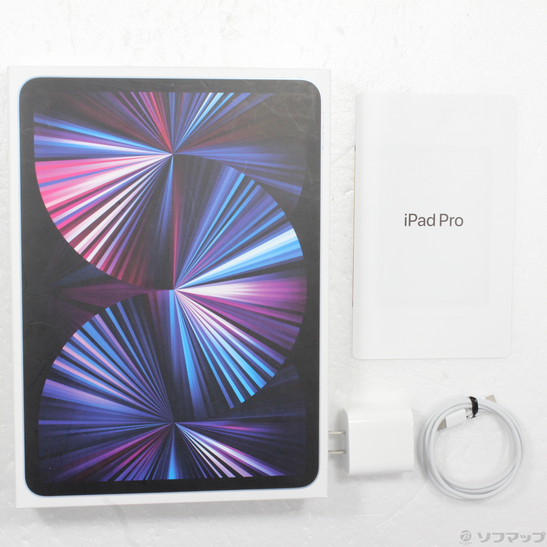 中古】iPad Pro 11インチ 第3世代 128GB シルバー MHQT3J／A Wi-Fi