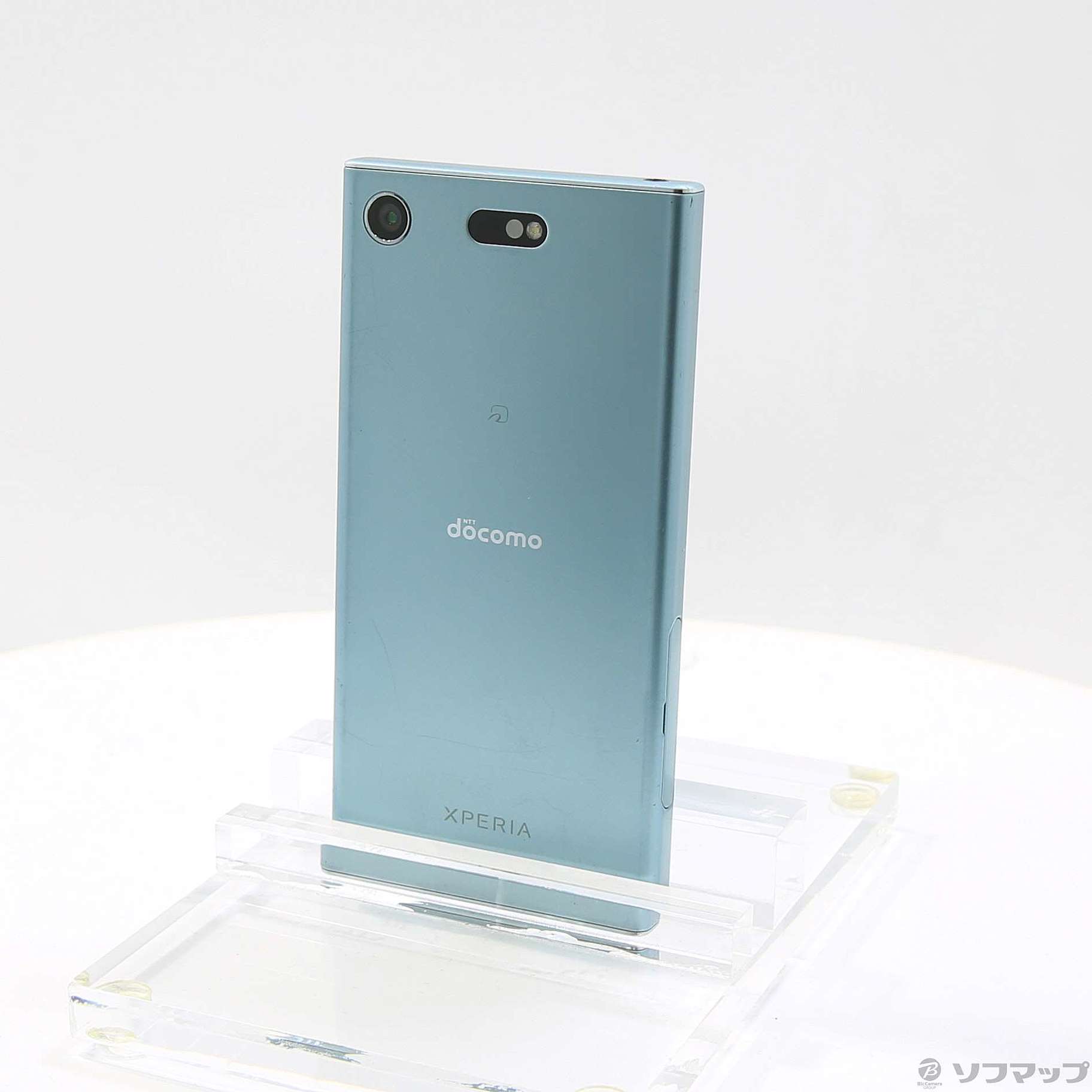 中古】Xperia XZ1 Compact 32GB ホライゾンブルー SO-02K docomoロック