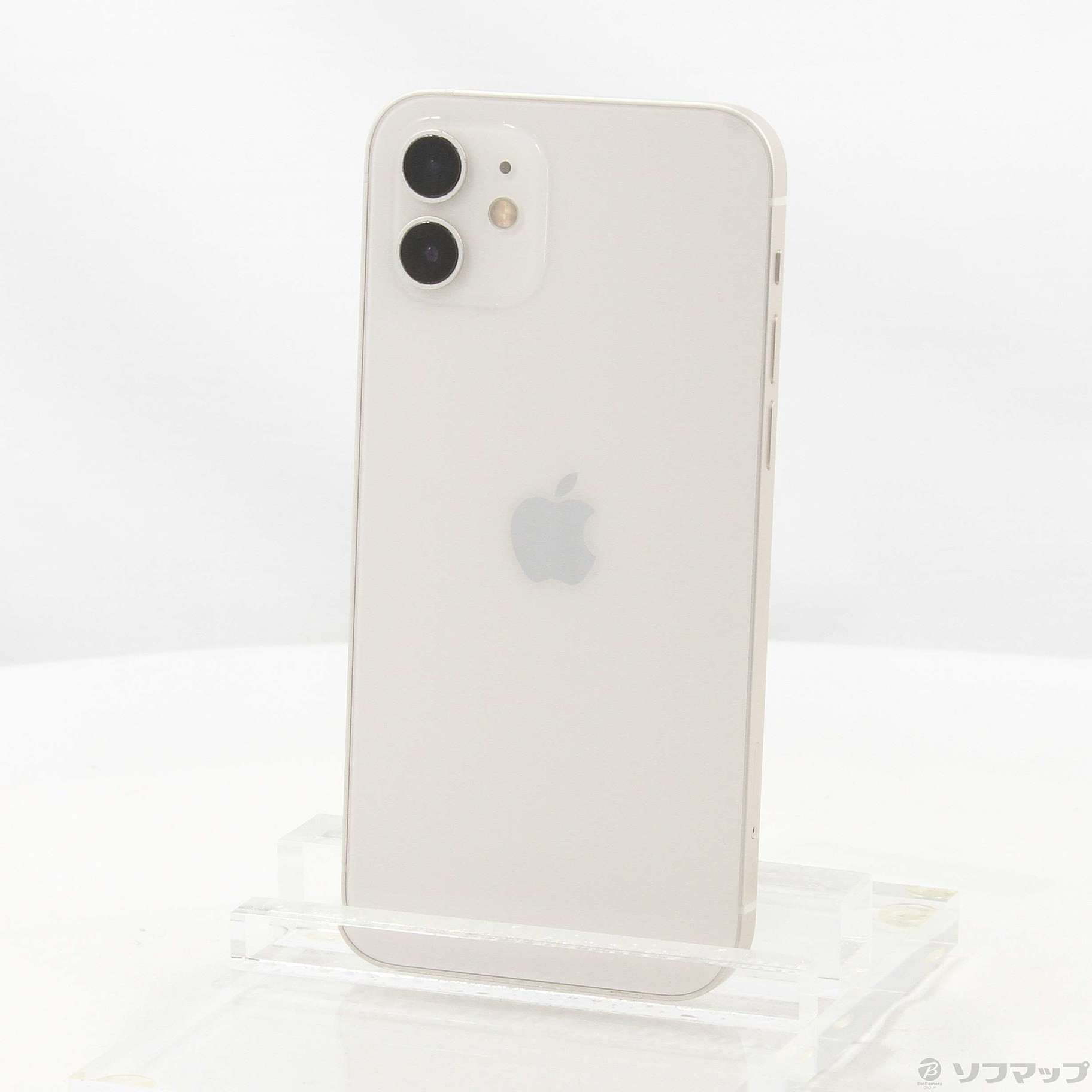 中古】iPhone12 64GB ホワイト MGHP3J／A SIMフリー [2133049129741