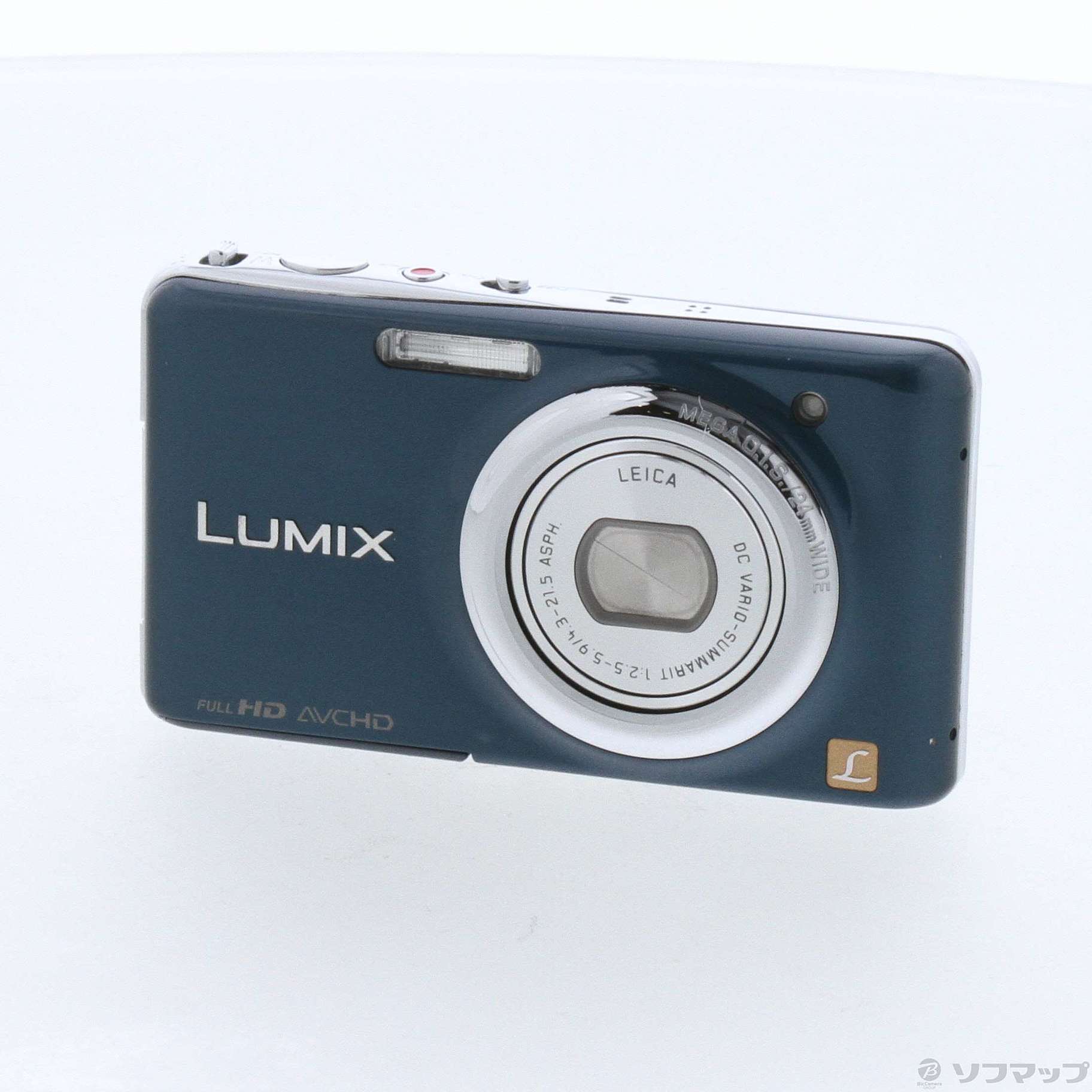 中古】LUMIX DMC-FX77-A (1210万画素／5倍／スエードブルー／SDXC