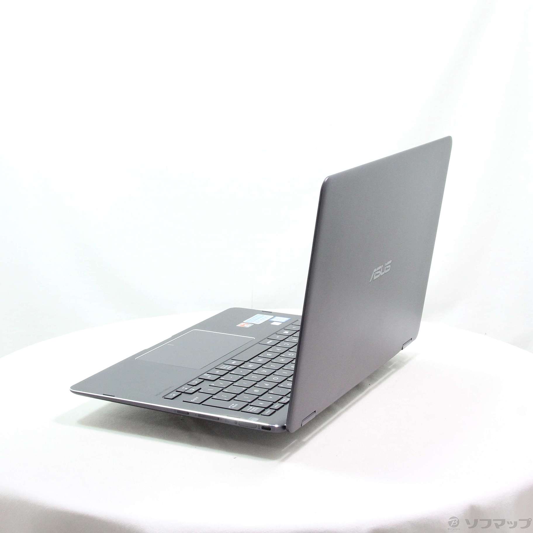 中古】ZenBook Flip S UX370UA UX370UA-8250 スモーキーグレー