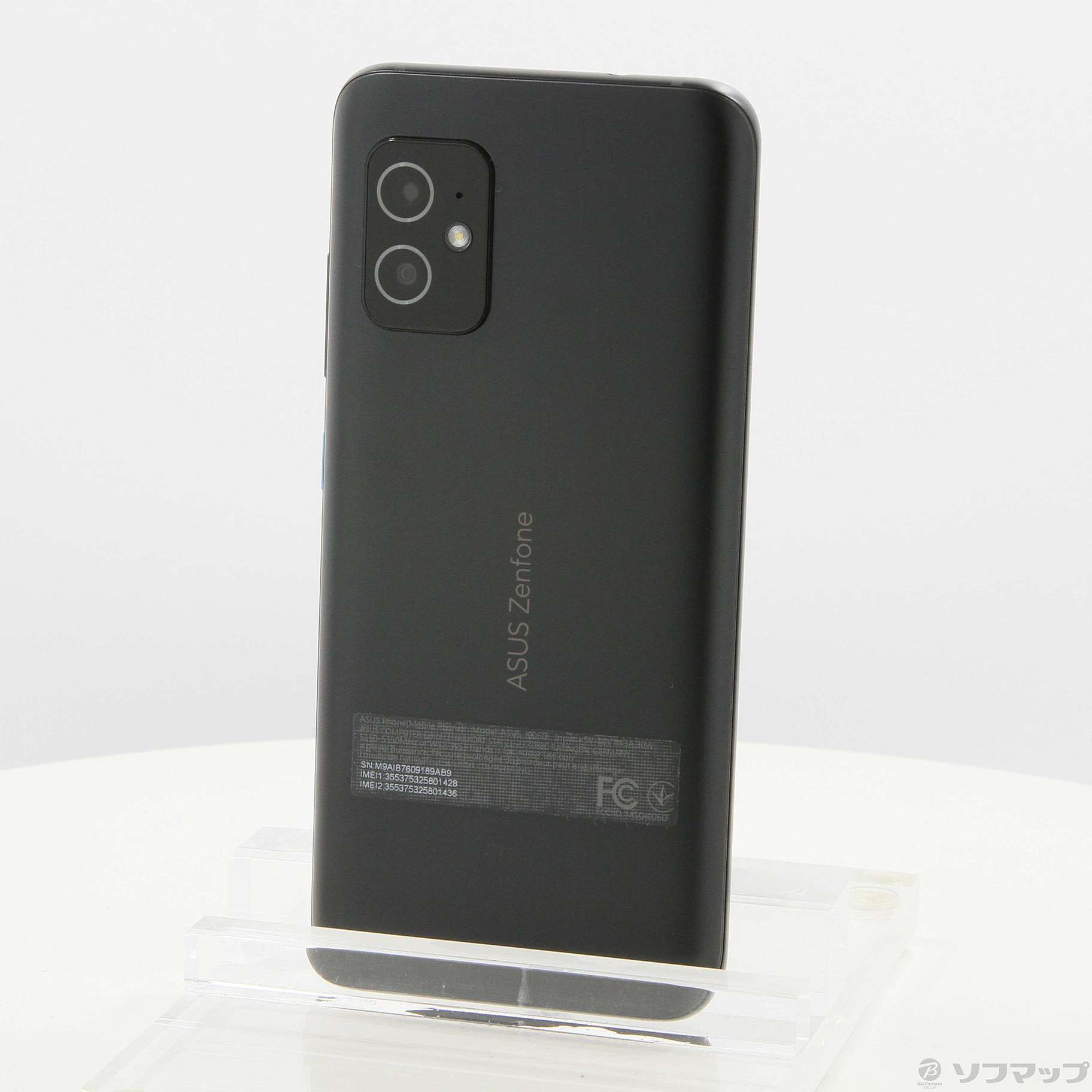 13,851円ZenFone 8 (RAM 8GBモデル) オブシディアンブラック 128GB