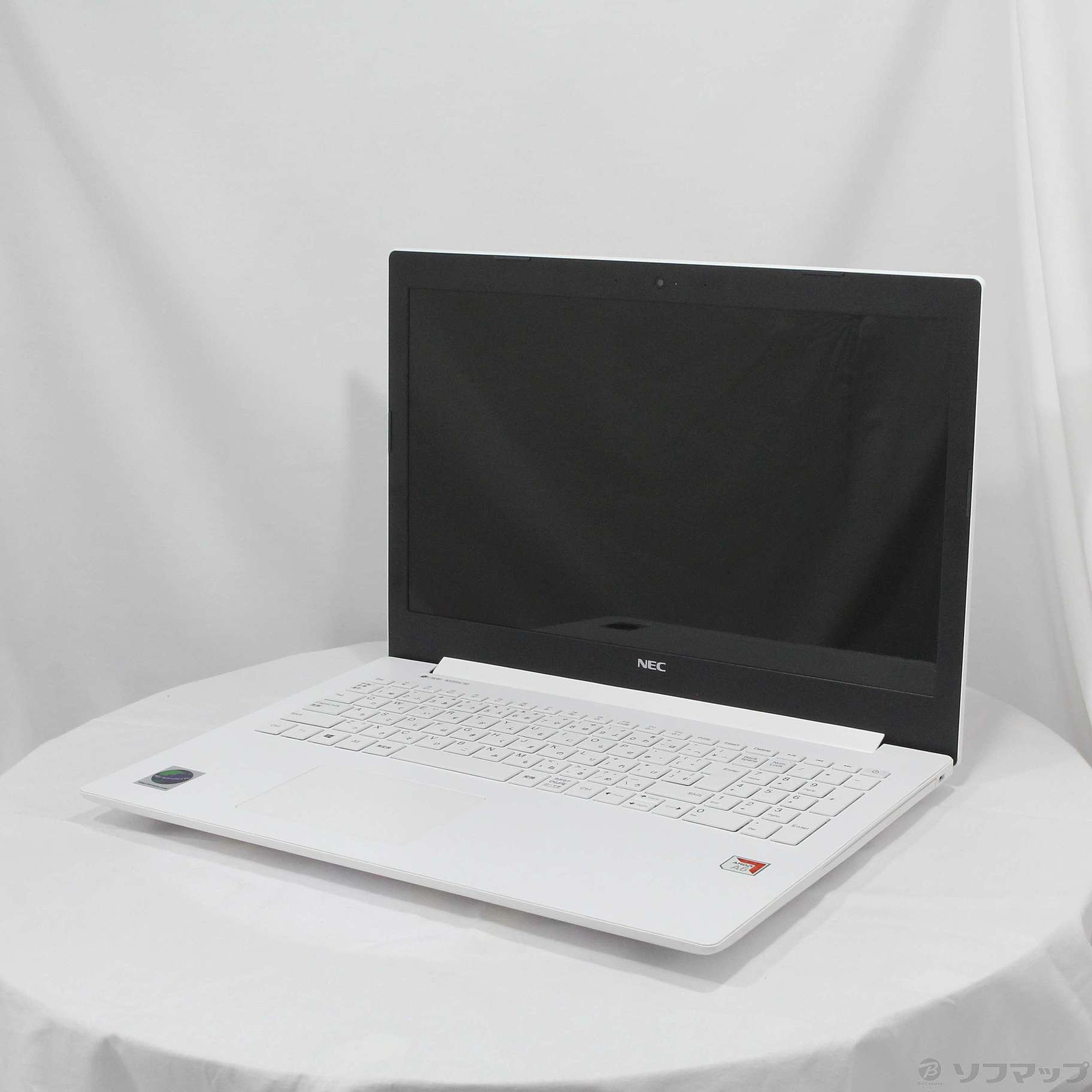 (中古)NEC LaVie Note Standard PC-NS20AM2W カームホワイト (NEC Refreshed PC) (Windows 10) ≪メーカー保証あり≫(258-ud)