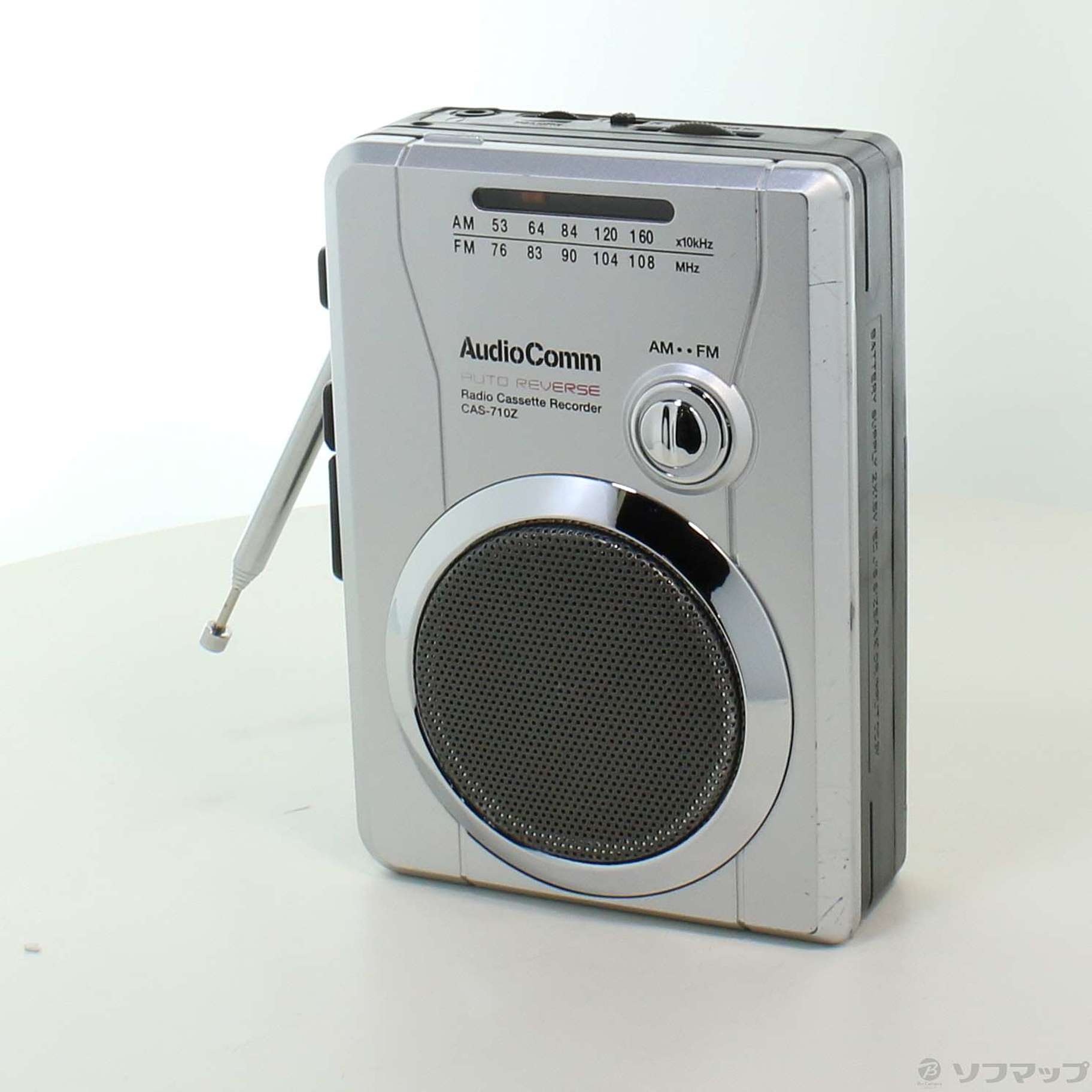 OHM AudioComm ラジオカセット AM FM CAS-710Z