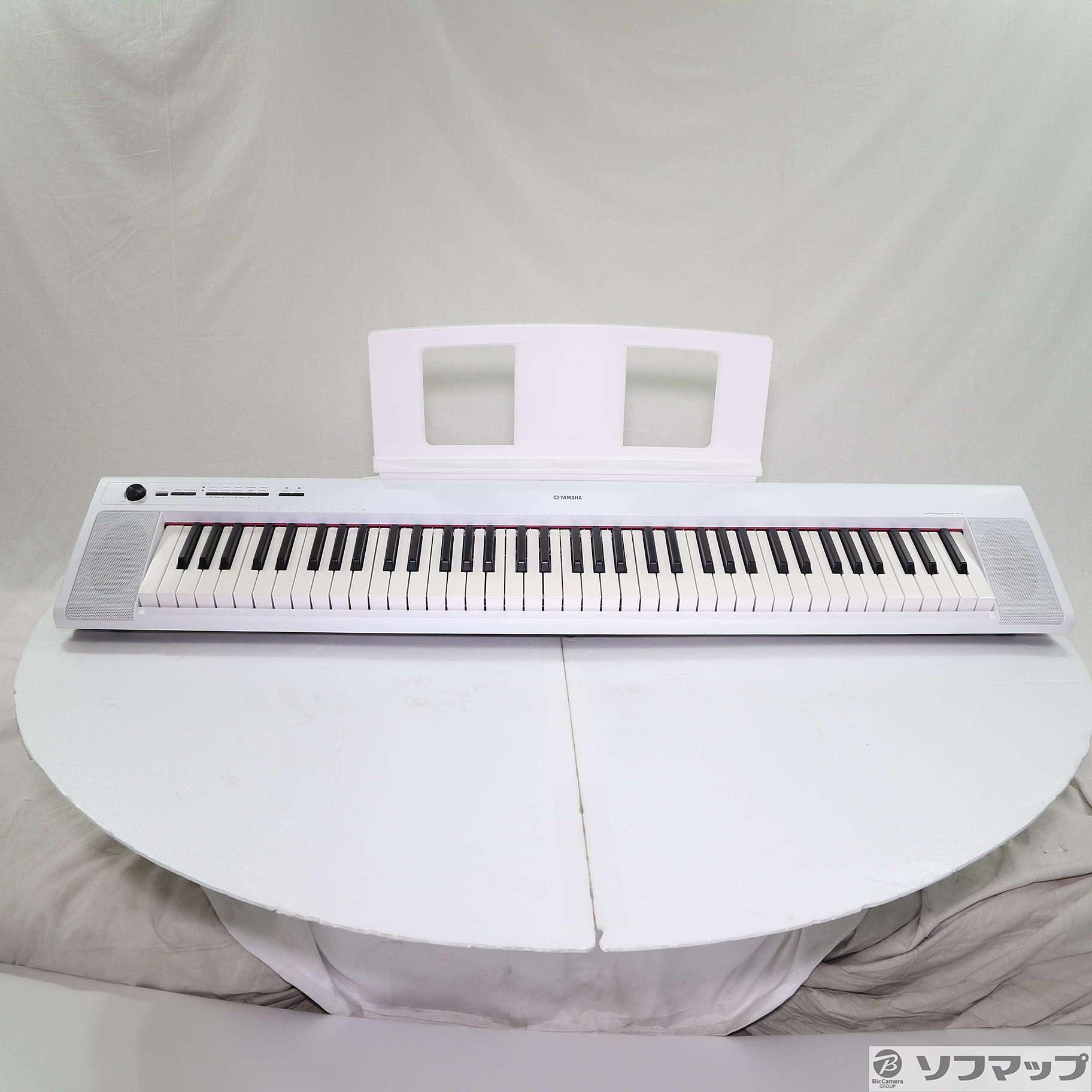 ヤマハ YAMAHA 電子キーボード piaggero ホワイト NP-12WH - 鍵盤楽器