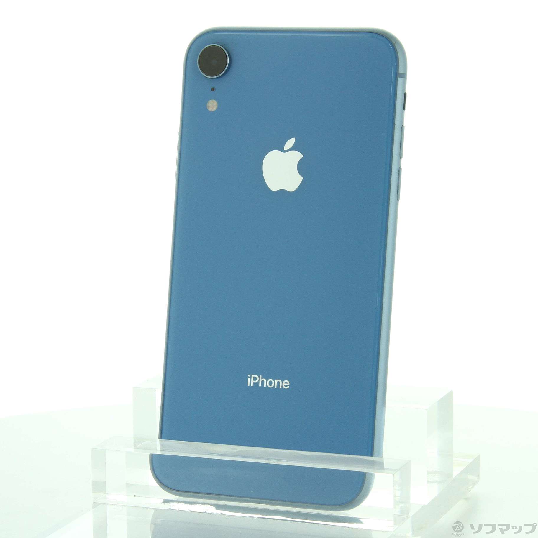 iphone XR 64gb ブルー ケース付