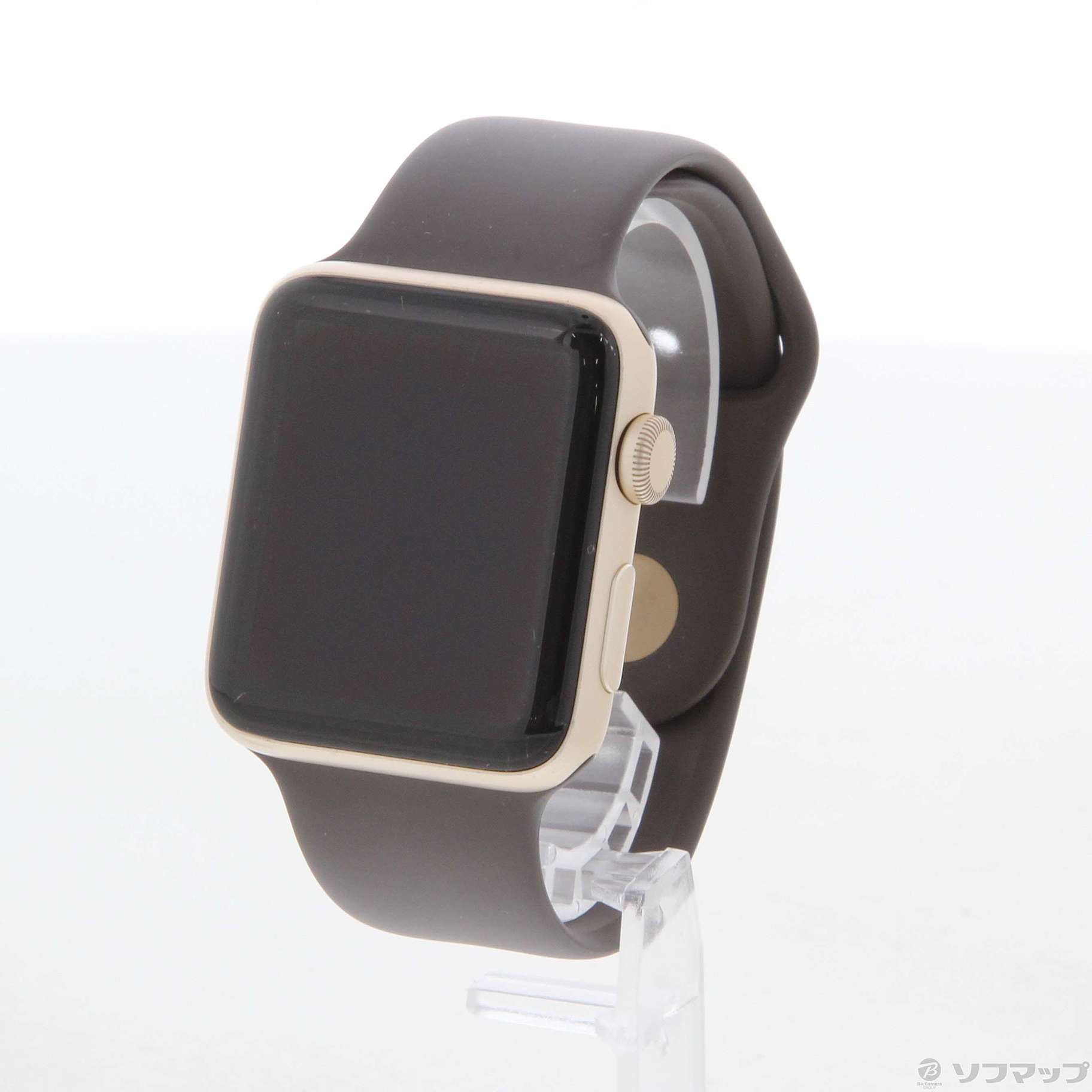 Apple Watch Series 2 42mm ゴールドアルミニウムケース ココアスポーツバンド