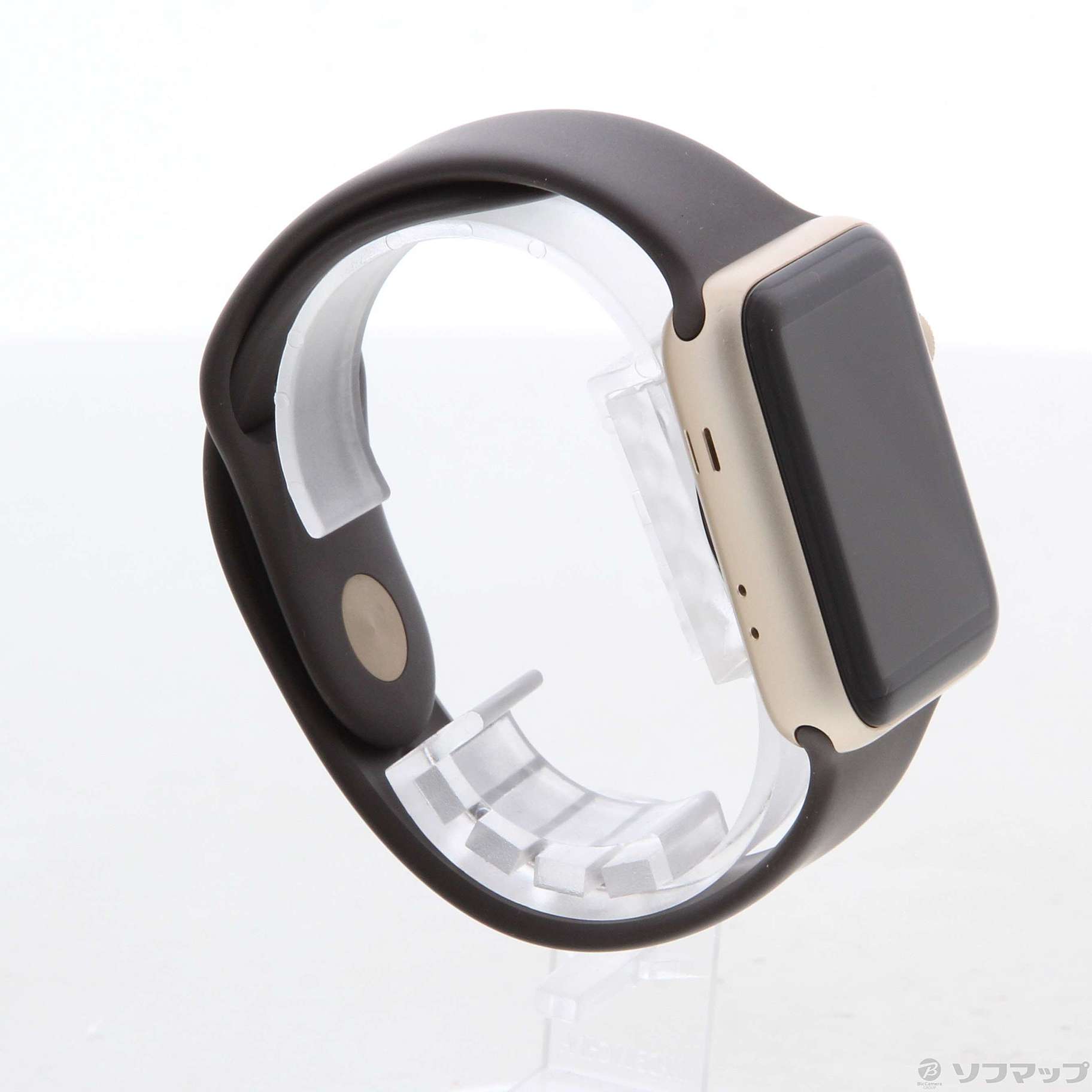 Apple Watch Series 2 42mm ゴールドアルミニウムケース ココアスポーツバンド