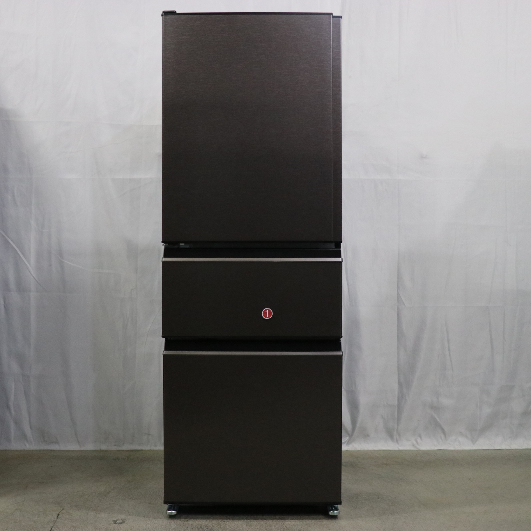 中古】〔展示品〕 冷蔵庫 MITSUBISHI ダークブラウン MR-CX33HL-T ［幅