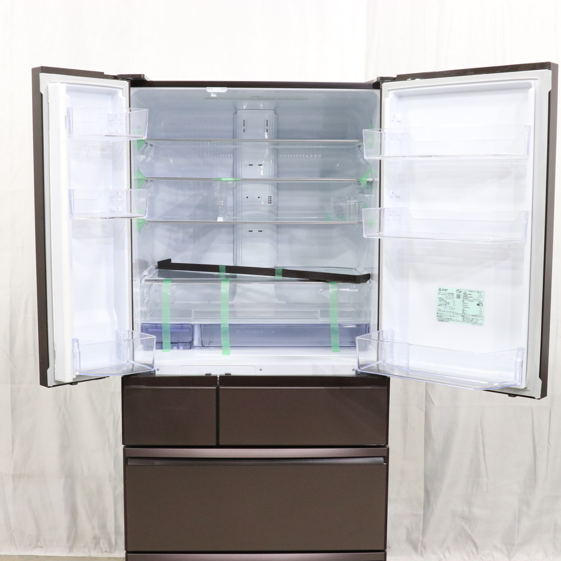 中古】〔展示品〕 冷蔵庫 置けるスマート大容量 WXDシリーズ フロスト