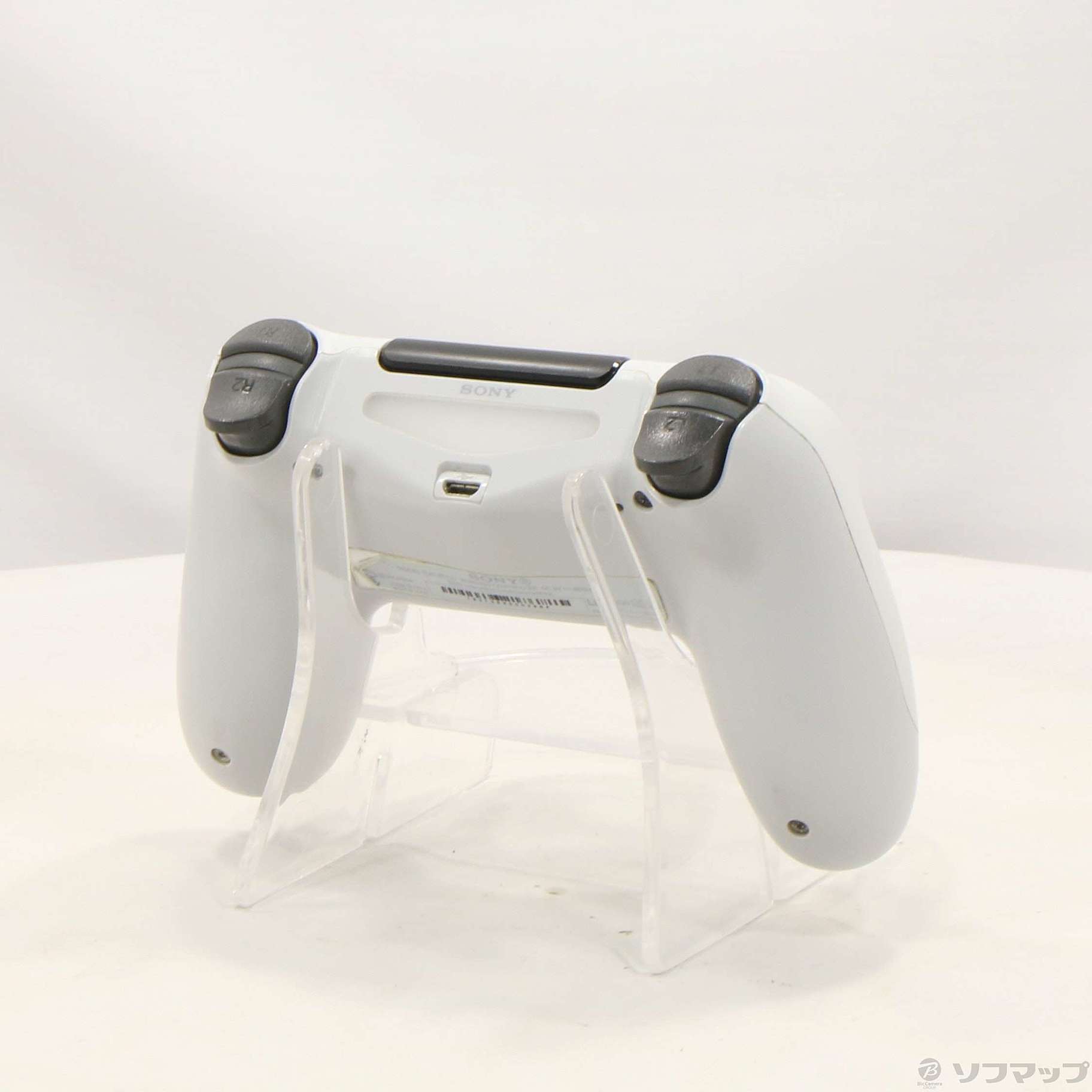 中古】ワイヤレスコントローラー DUALSHOCK4 グレイシャー・ホワイト