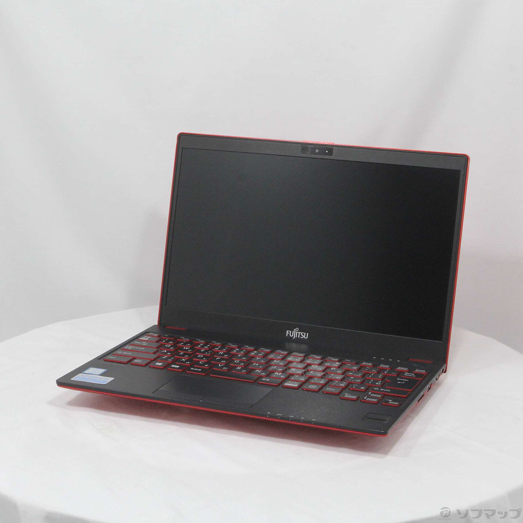 中古】LIFEBOOK UH75／B3 FMVU75B3R サテンレッド 〔Windows 10