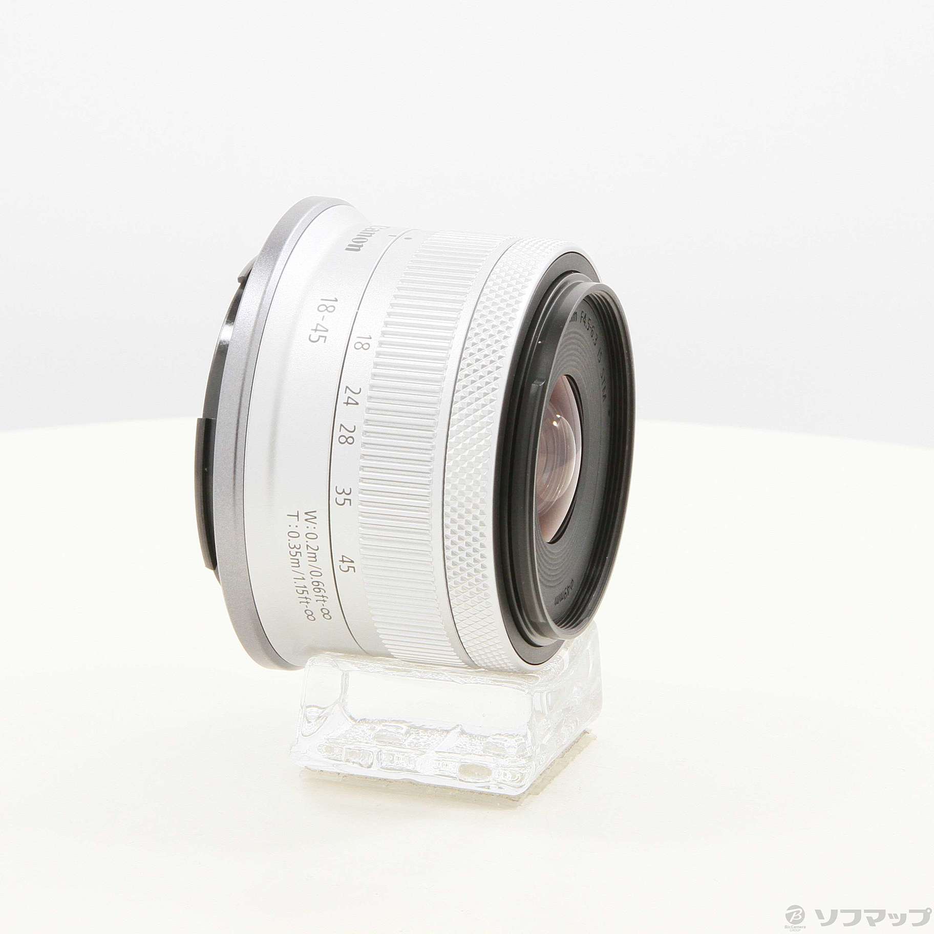 中古】RF-S18-45mm F4.5-6.3 IS STM シルバー [2133049156204