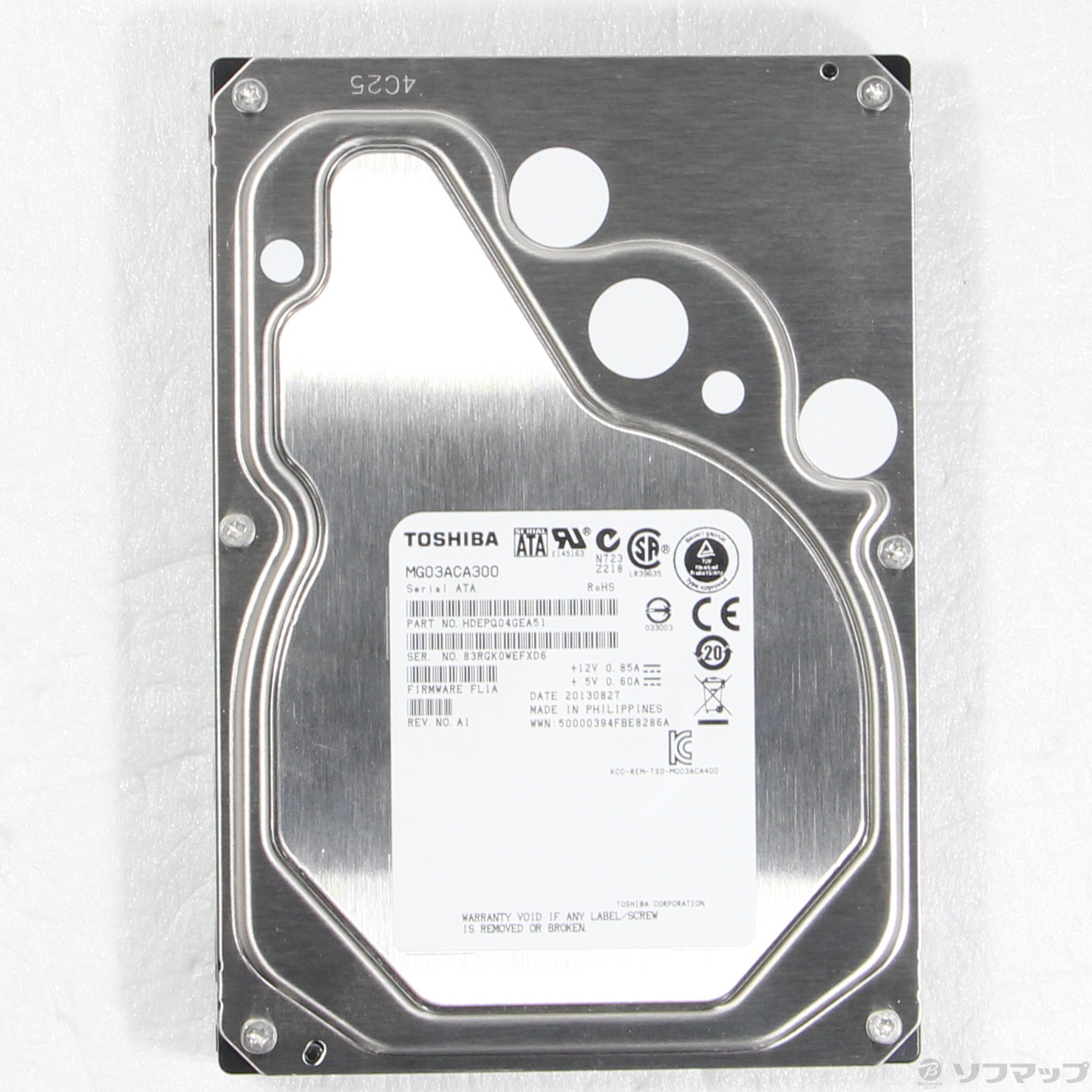 中古】MG03ACA300 [3TB SATA600 7200] [2133049156556] - リコレ