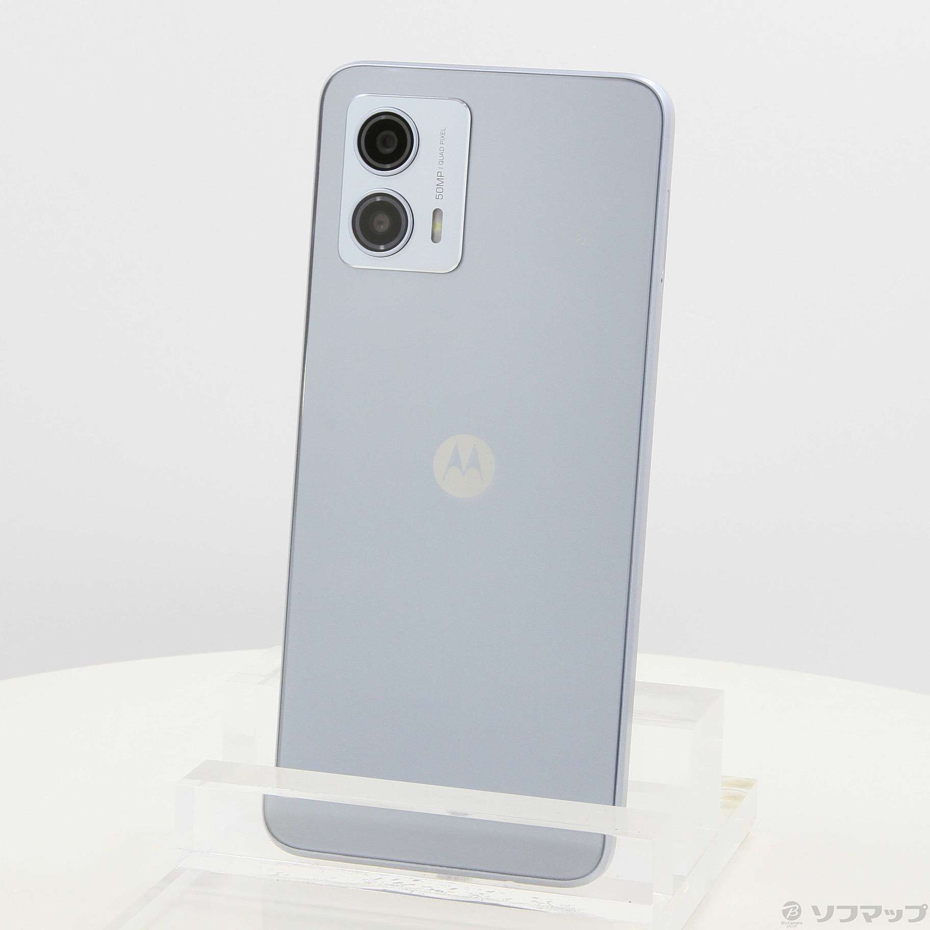 中古】moto g53j 128GB アークティックシルバー PAYB0001JP SIMフリー