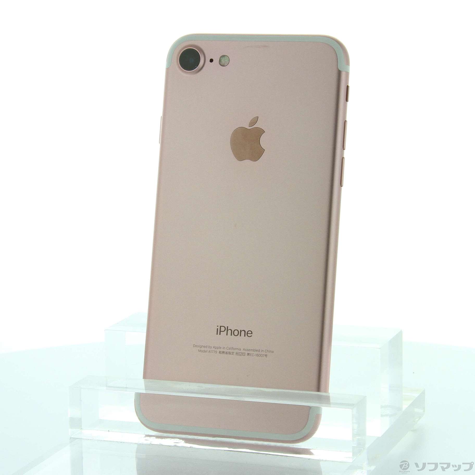 中古】iPhone7 32GB ローズゴールド MNCJ2J／A SIMフリー