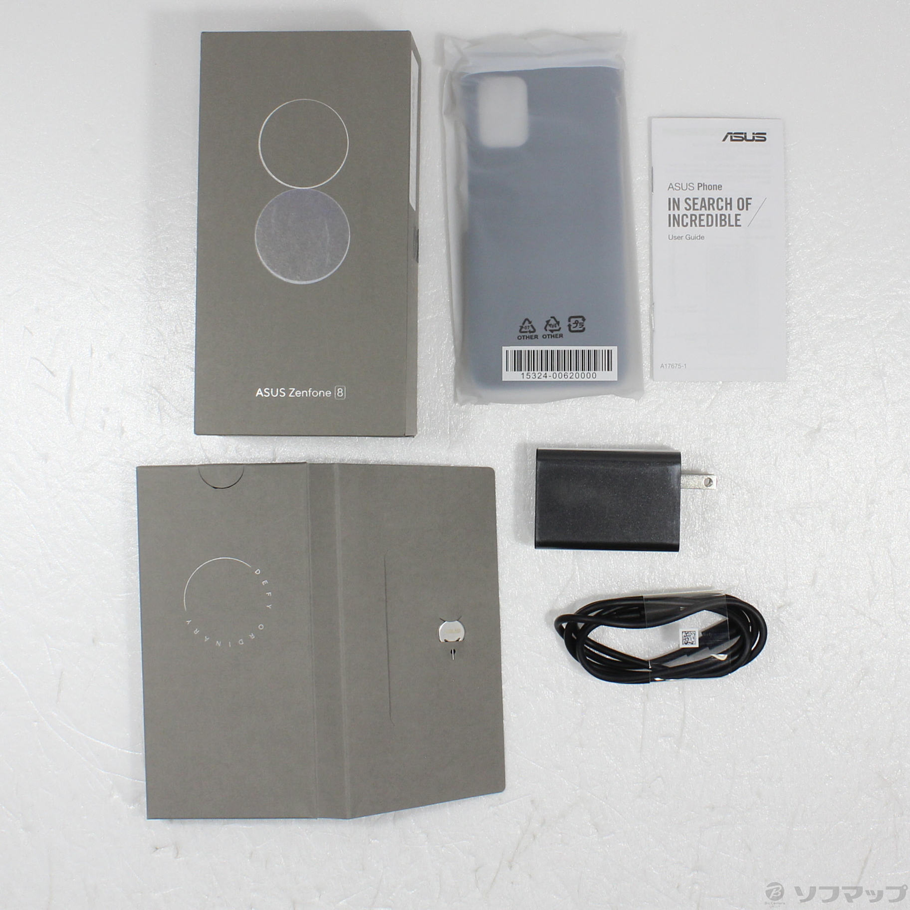 Zenfone8 8/128GB ブラック Simフリー