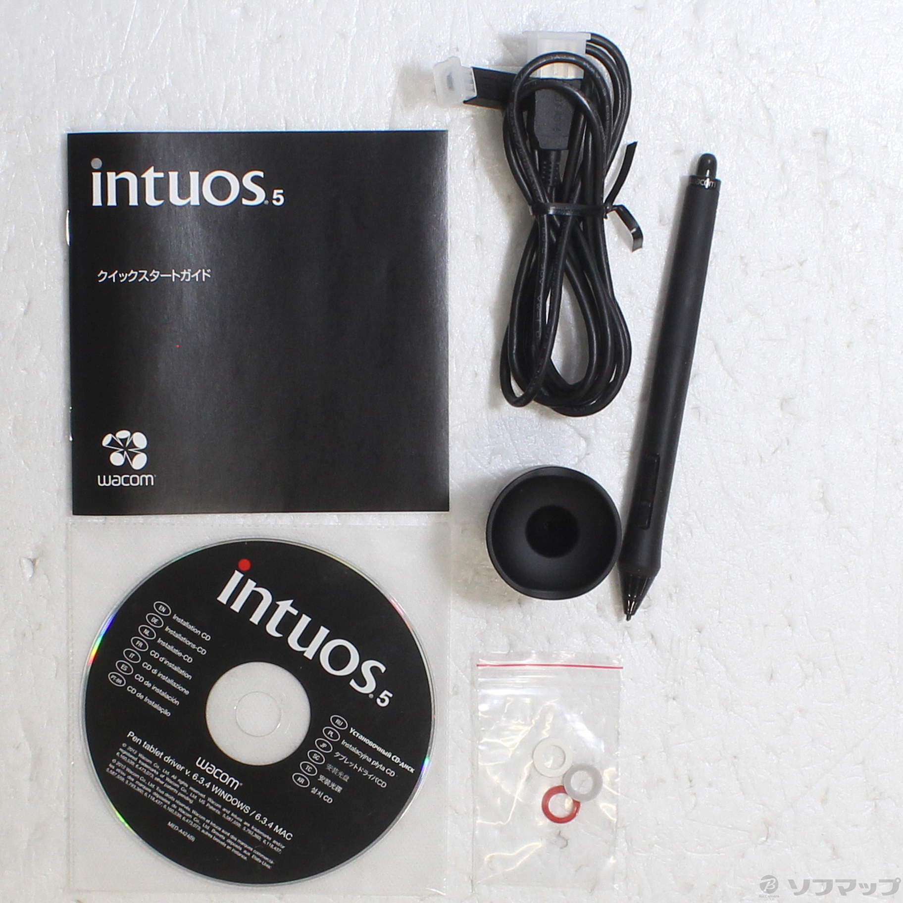 中古】WACOM intuos5 touch medium (PTH-650／K3) [2133049160591 