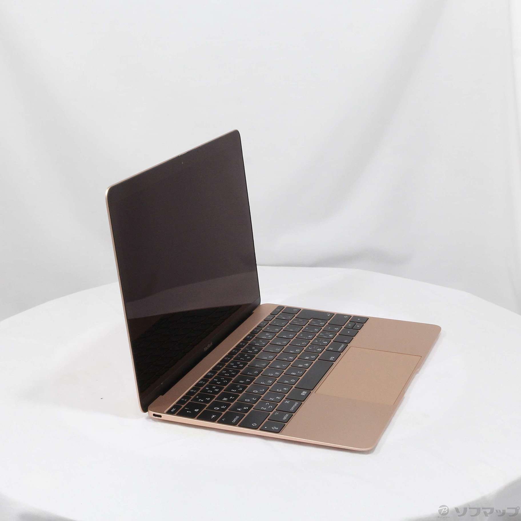 〔中古品〕 MacBook 12-inch Mid 2017 MRQN2J／A Core_m3 1.2GHz 8GB SSD256GB ゴールド  〔10.15 Catalina〕