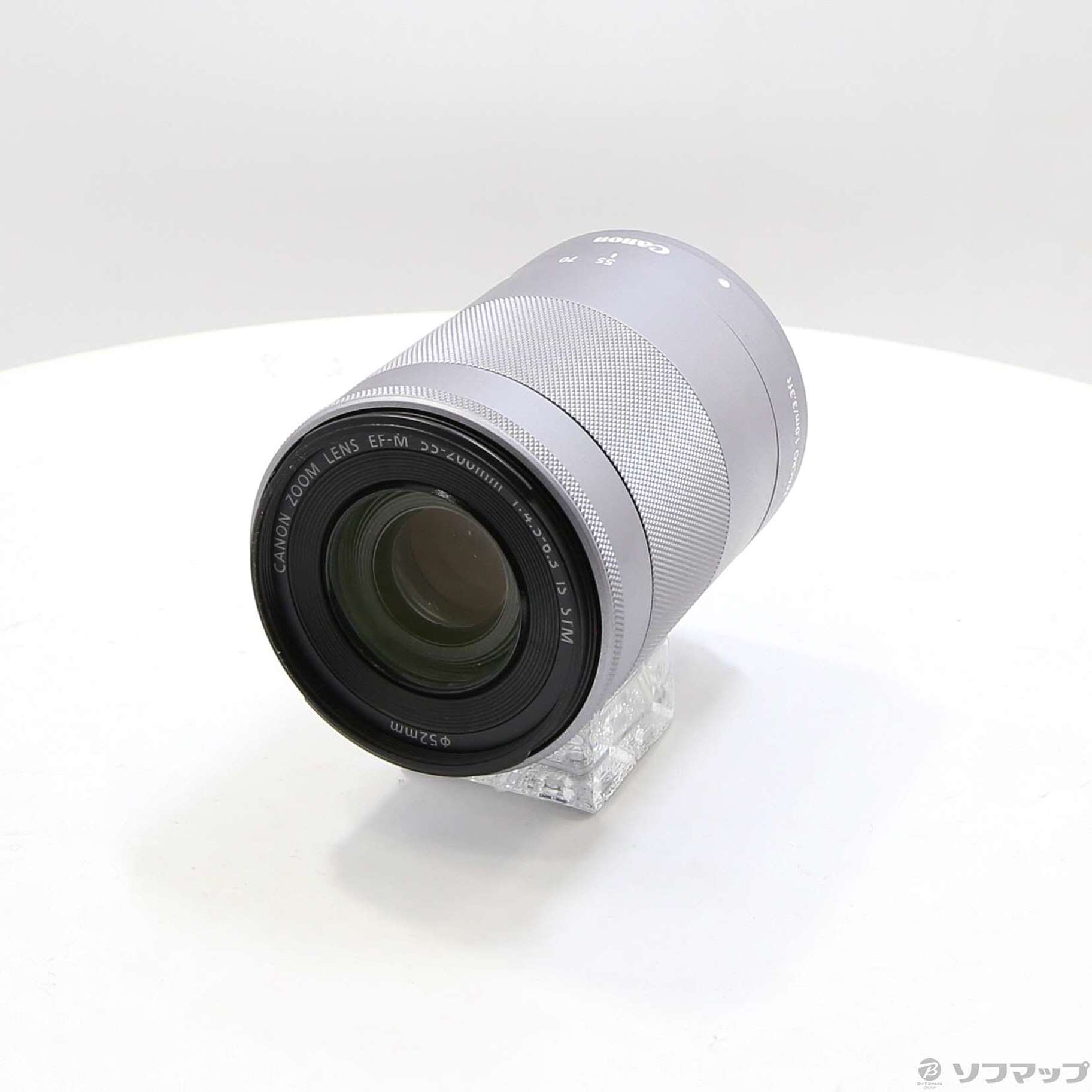 55-200【新品未使用】Canon EF-M55 200mm IS STM シルバー - レンズ ...