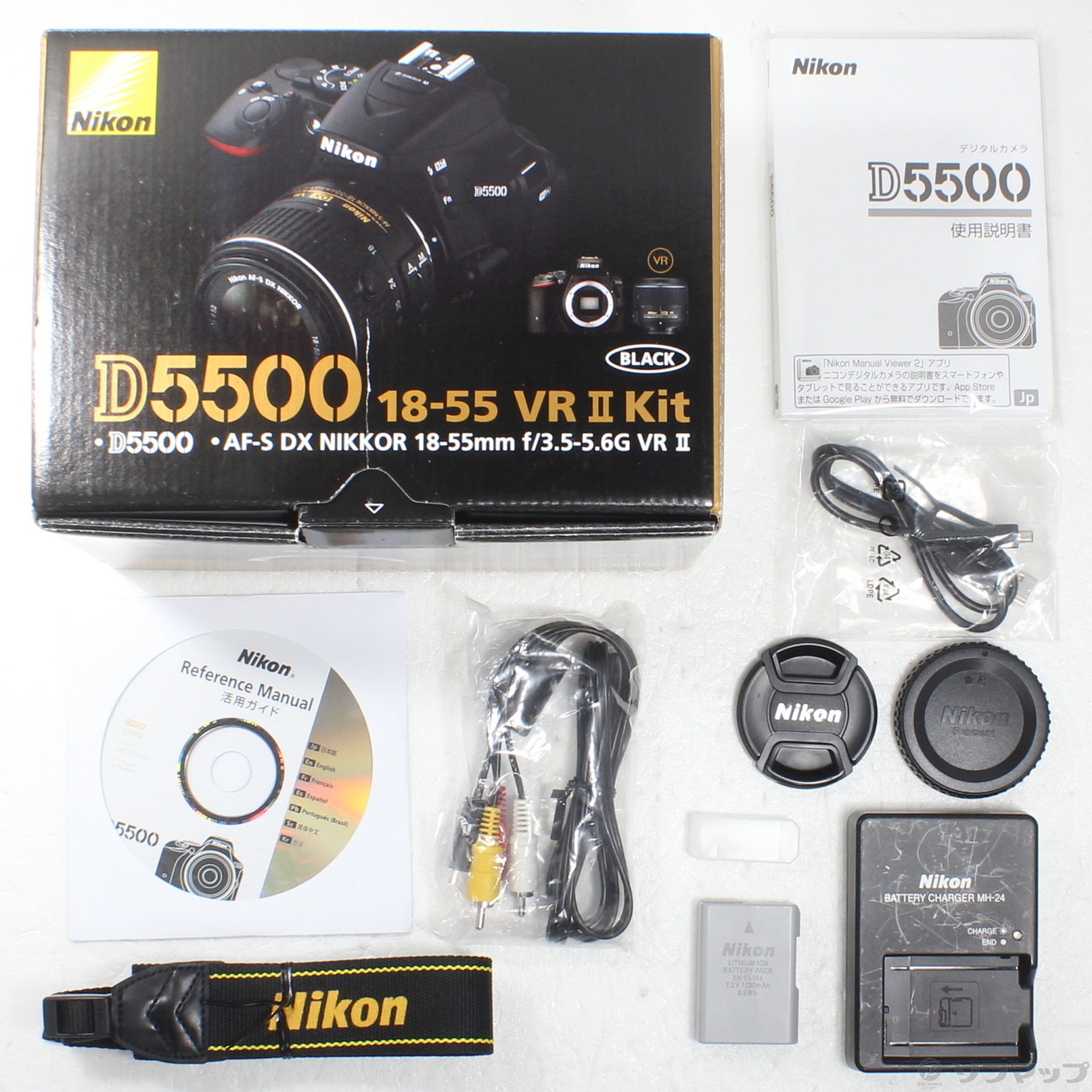 Nikon 一眼レフ D5500      18-55 VRⅡ キット