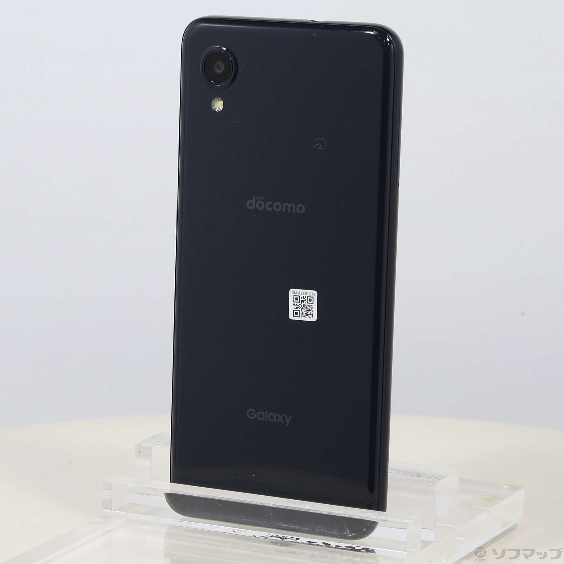 中古】Galaxy A22 5G 64GB ブラック SC-56B docomoロック解除SIMフリー