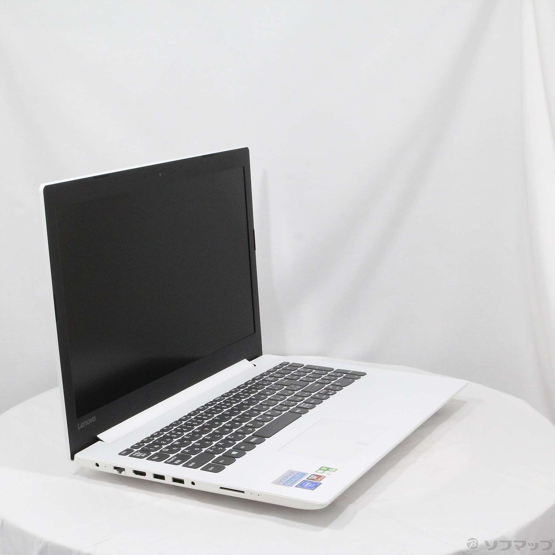 中古】格安安心パソコン ideapad 320 80XR00A0JP ブリザードホワイト