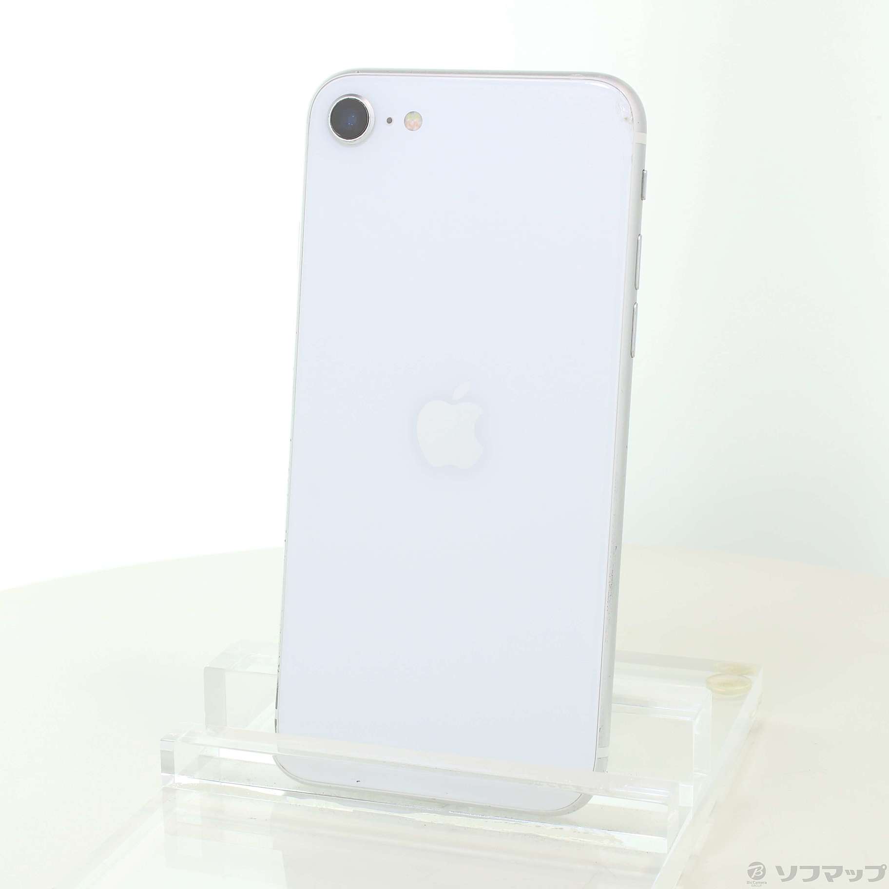 中古】iPhone SE 第2世代 128GB ホワイト MXD12J／A SIMフリー