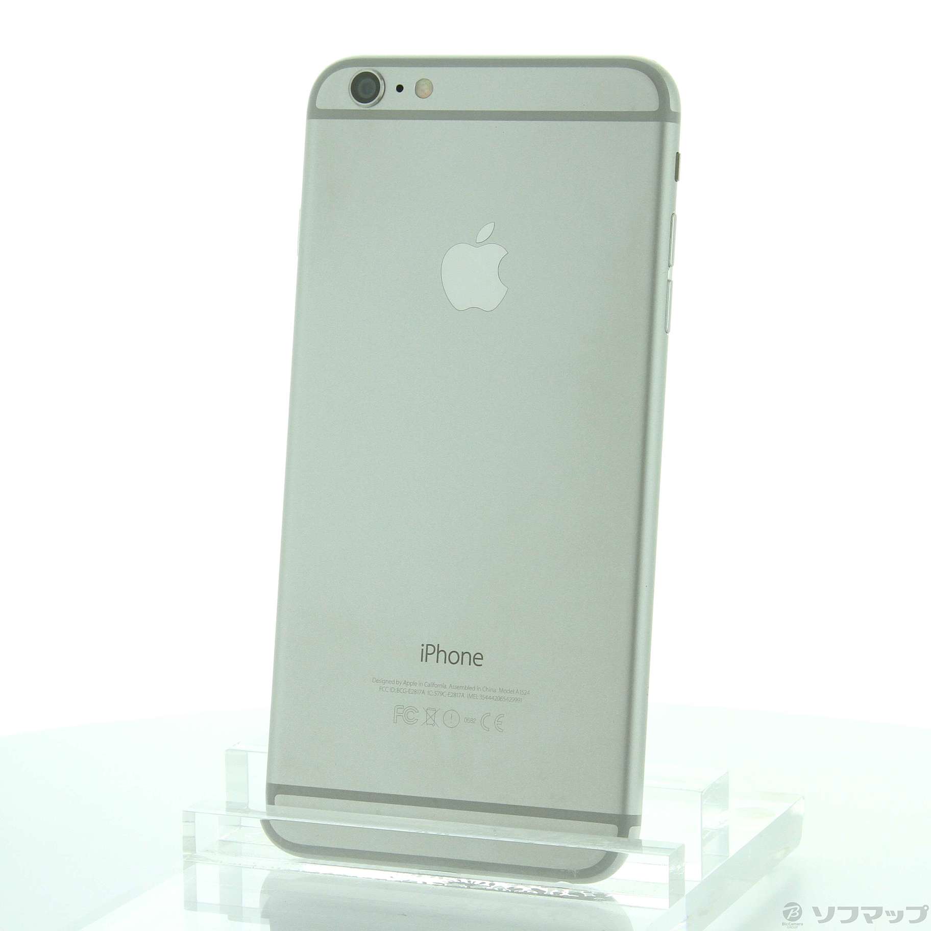 中古】iPhone6 Plus 64GB シルバー MGAJ2J／A SIMフリー