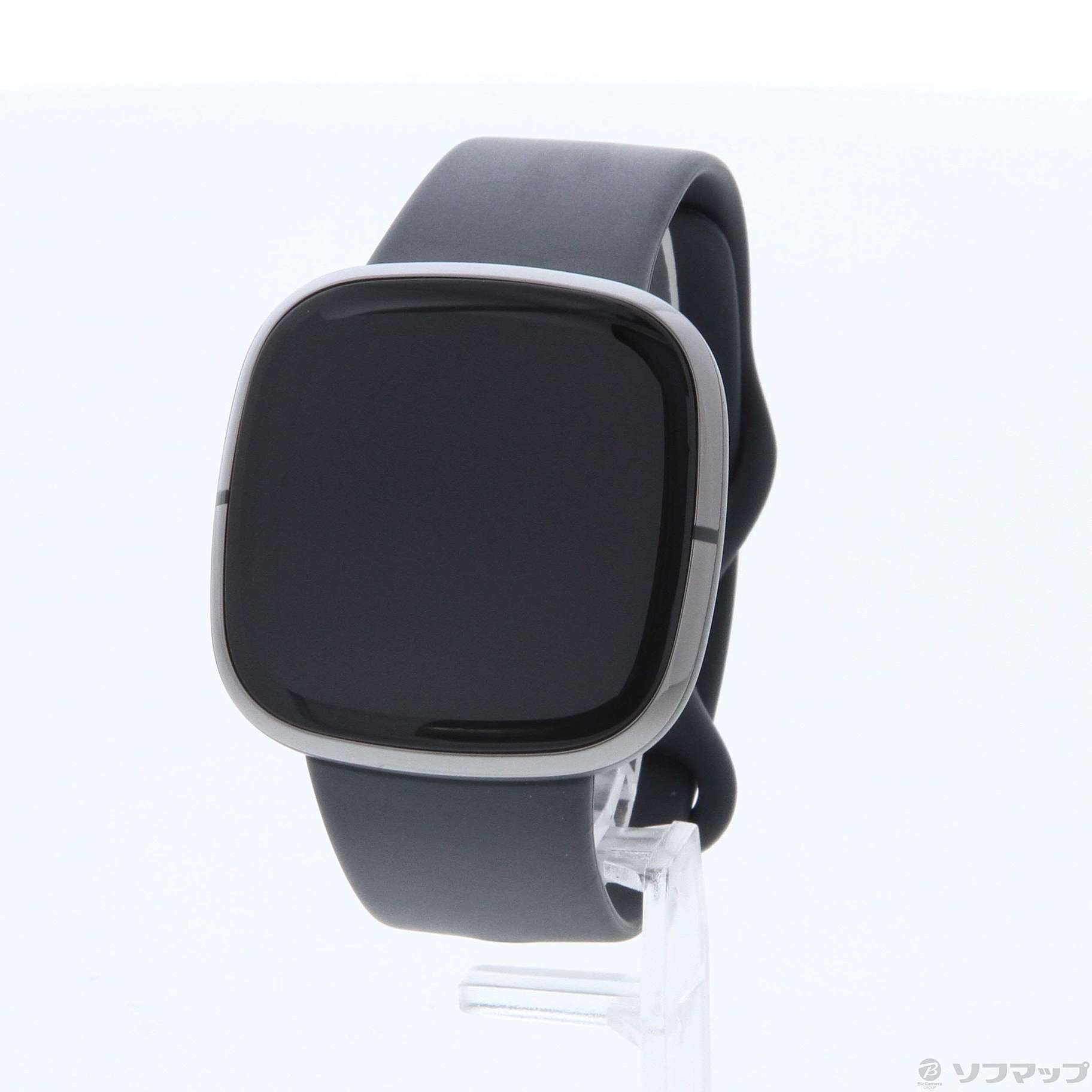 中古】〔展示品〕 Fitbit Sense Carbon／Graphite カーボン／グラファイト FB512BKBK-FRCJK  [2133049171153] - リコレ！|ビックカメラグループ ソフマップの中古通販サイト