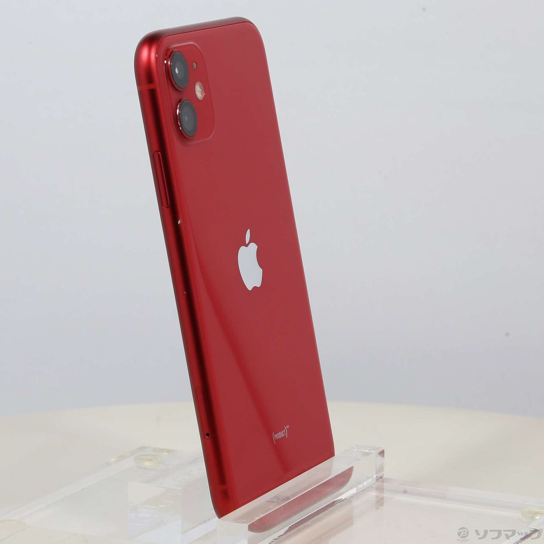 中古】iPhone11 128GB プロダクトレッド MWM32J／A SIMフリー