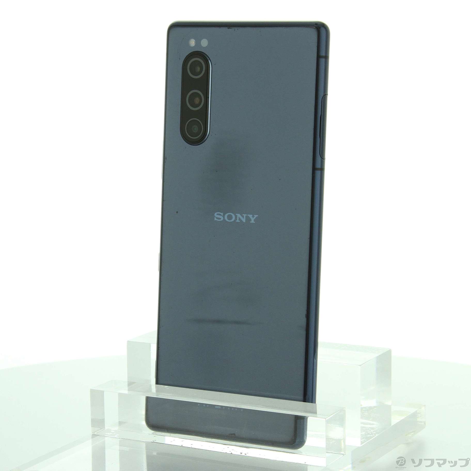 中古】Xperia 5 64GB ブルー SOV41 auロック解除SIMフリー