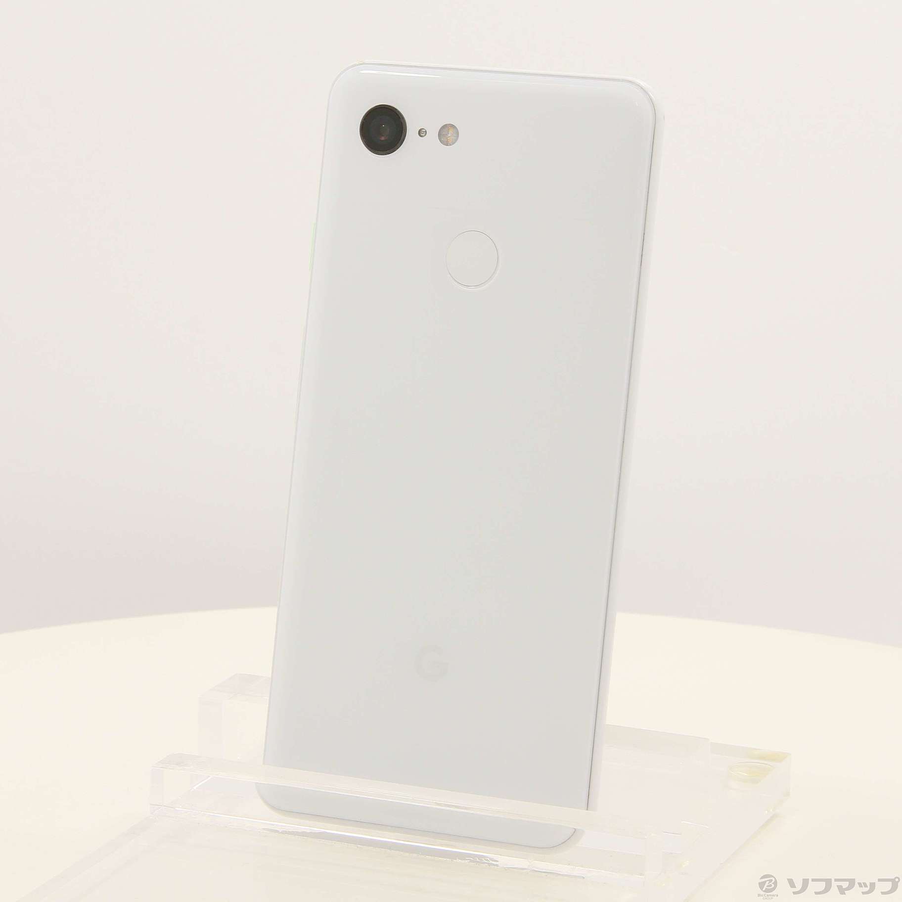 Google Pixel 3 クリアリー ホワイト 64 GB SIMフリー - 携帯電話