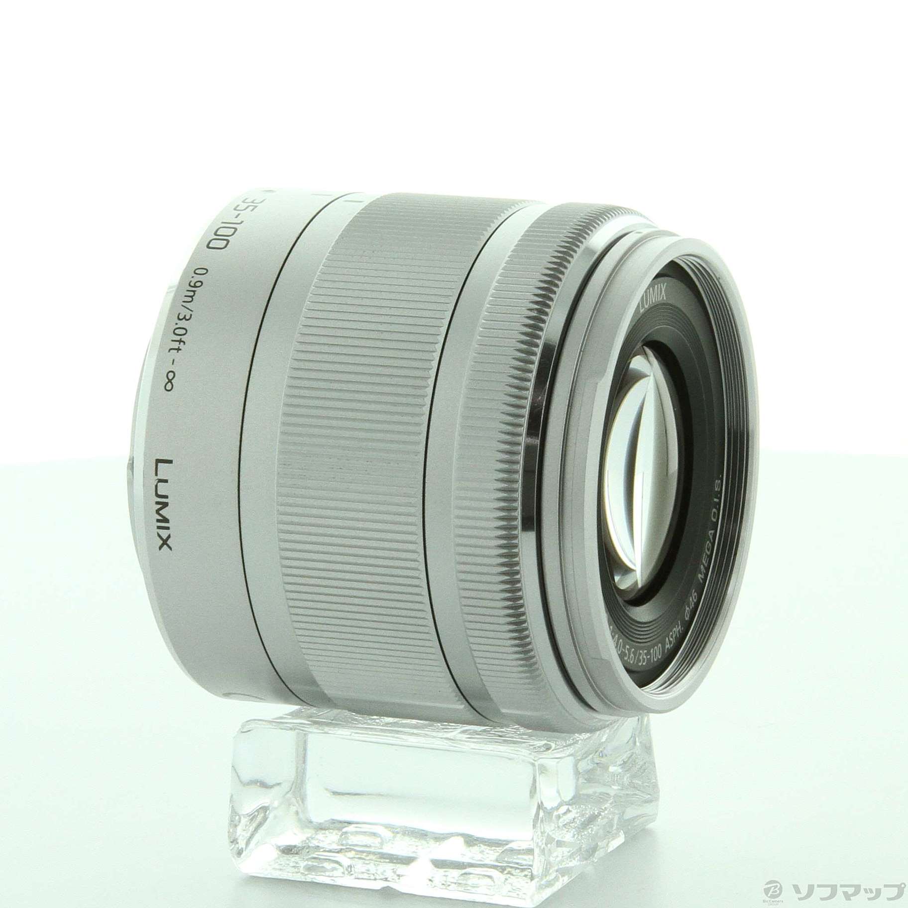 中古】LUMIX G Vario 35-100mm F4.0-5.6 ASPH／MEGA O.I.S. シルバー ...