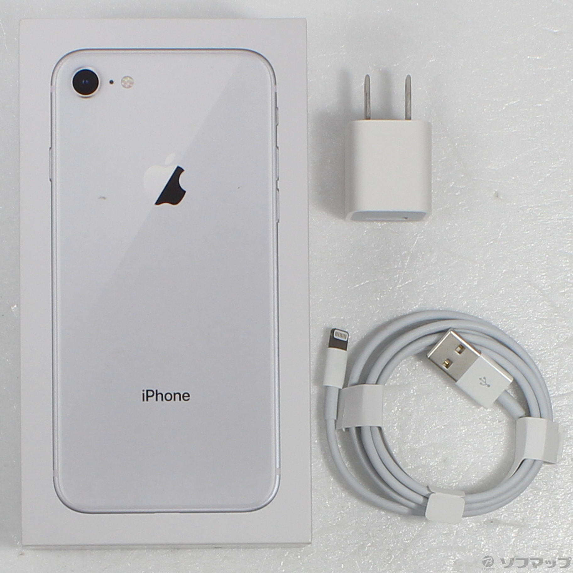 中古】iPhone8 64GB シルバー MQ792J／A SIMフリー [2133049180735