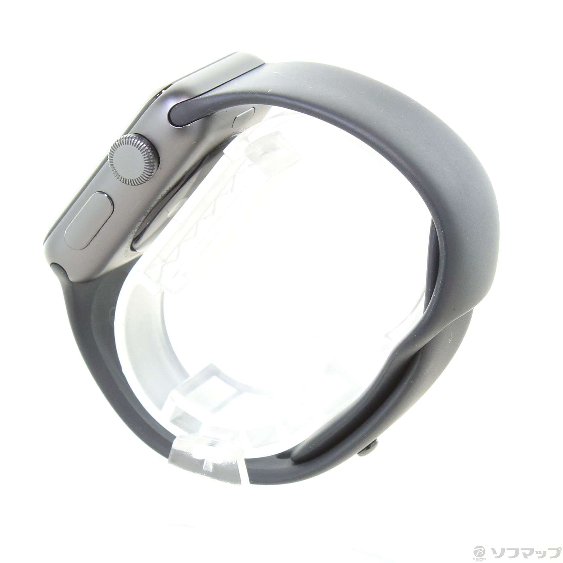 中古】Apple Watch Series 3 GPS 38mm スペースグレイアルミニウムケース ブラックスポーツバンド  [2133049184252] - リコレ！|ビックカメラグループ ソフマップの中古通販サイト