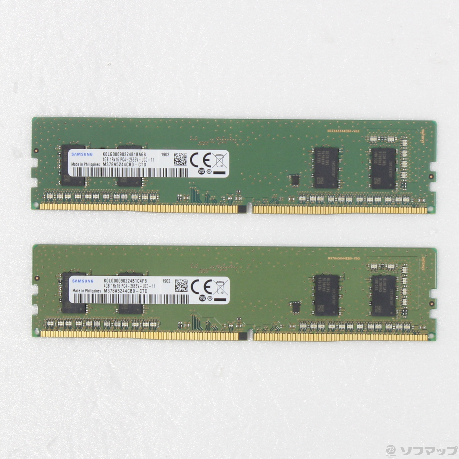 288P PC4-21300 DDR4-2666 4GB 2枚組