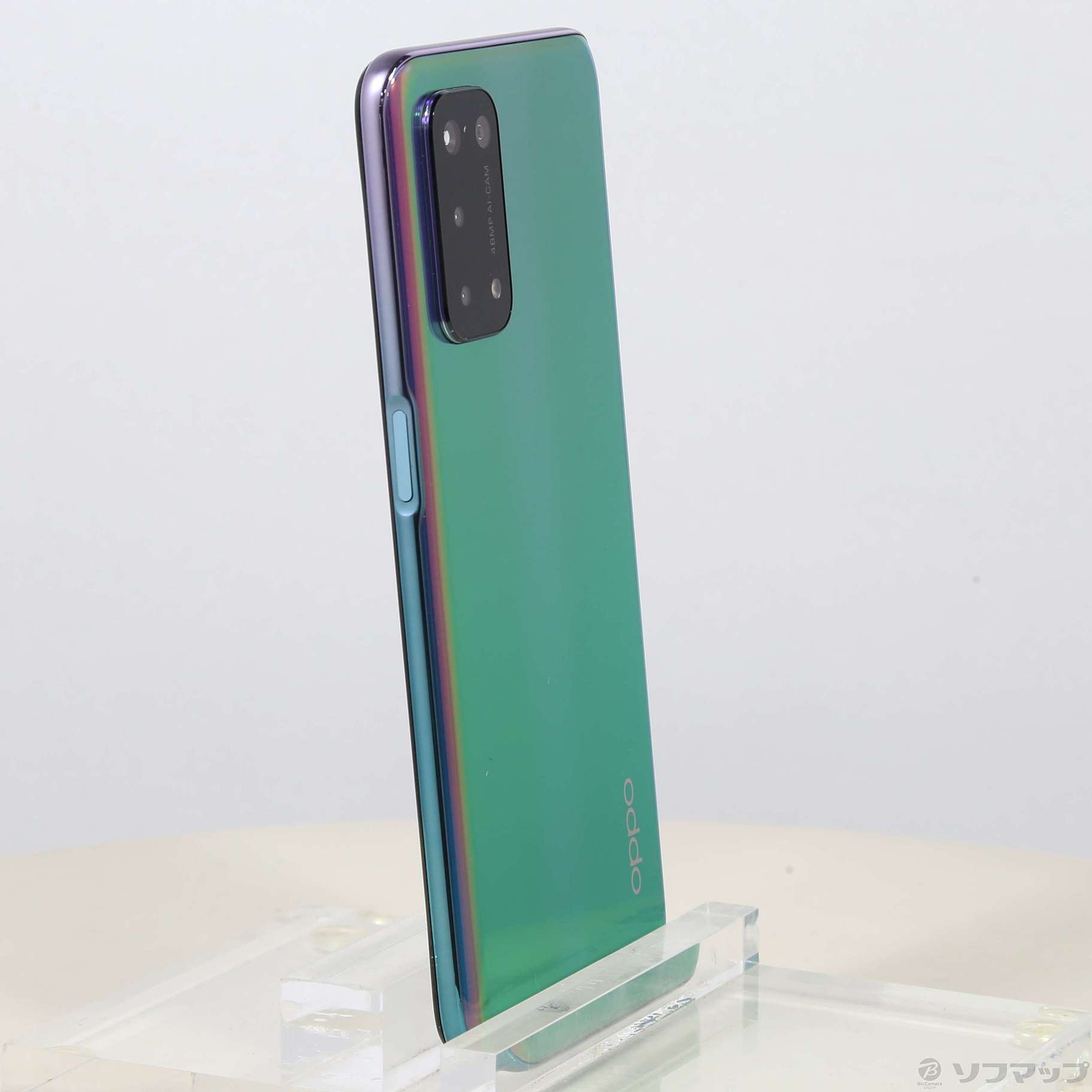 中古】OPPO A54 5G 64GB ファンタスティックパープル OPG02 au