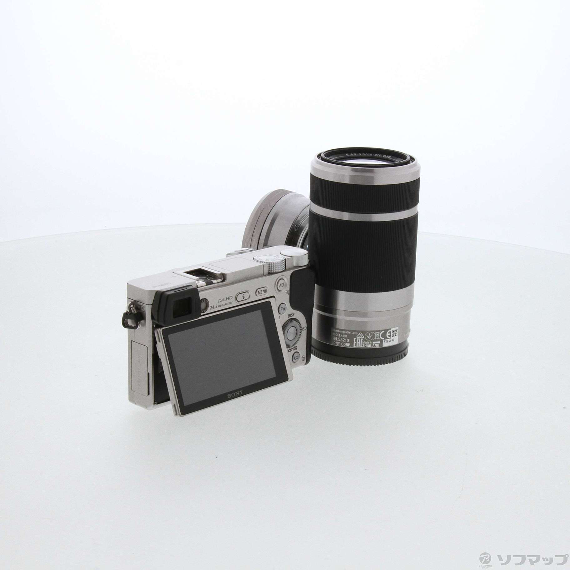 中古】α6000 ダブルズームレンズキット シルバー ILCE-6000Y