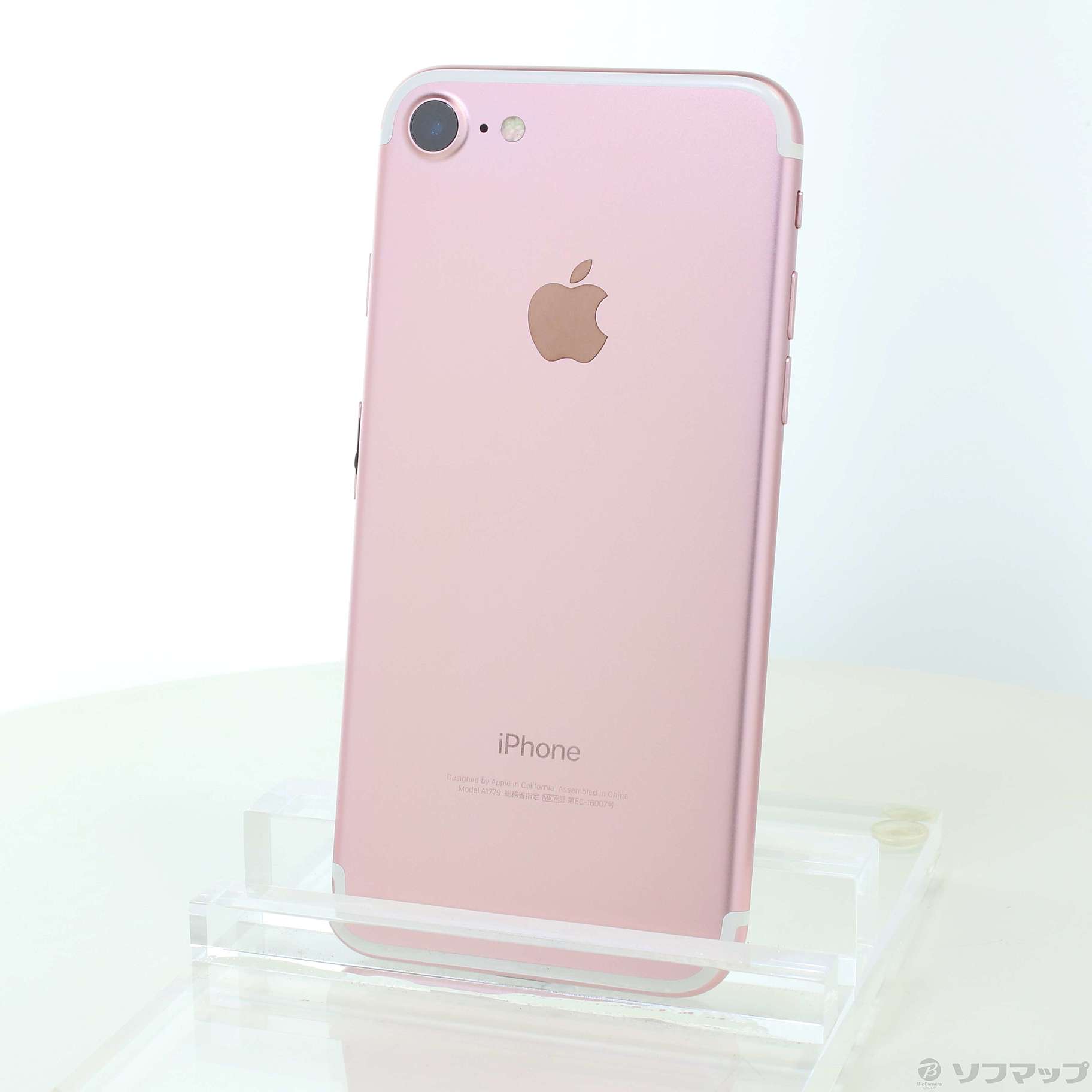 中古】iPhone7 32GB ローズゴールド MNCJ2J／A SIMフリー