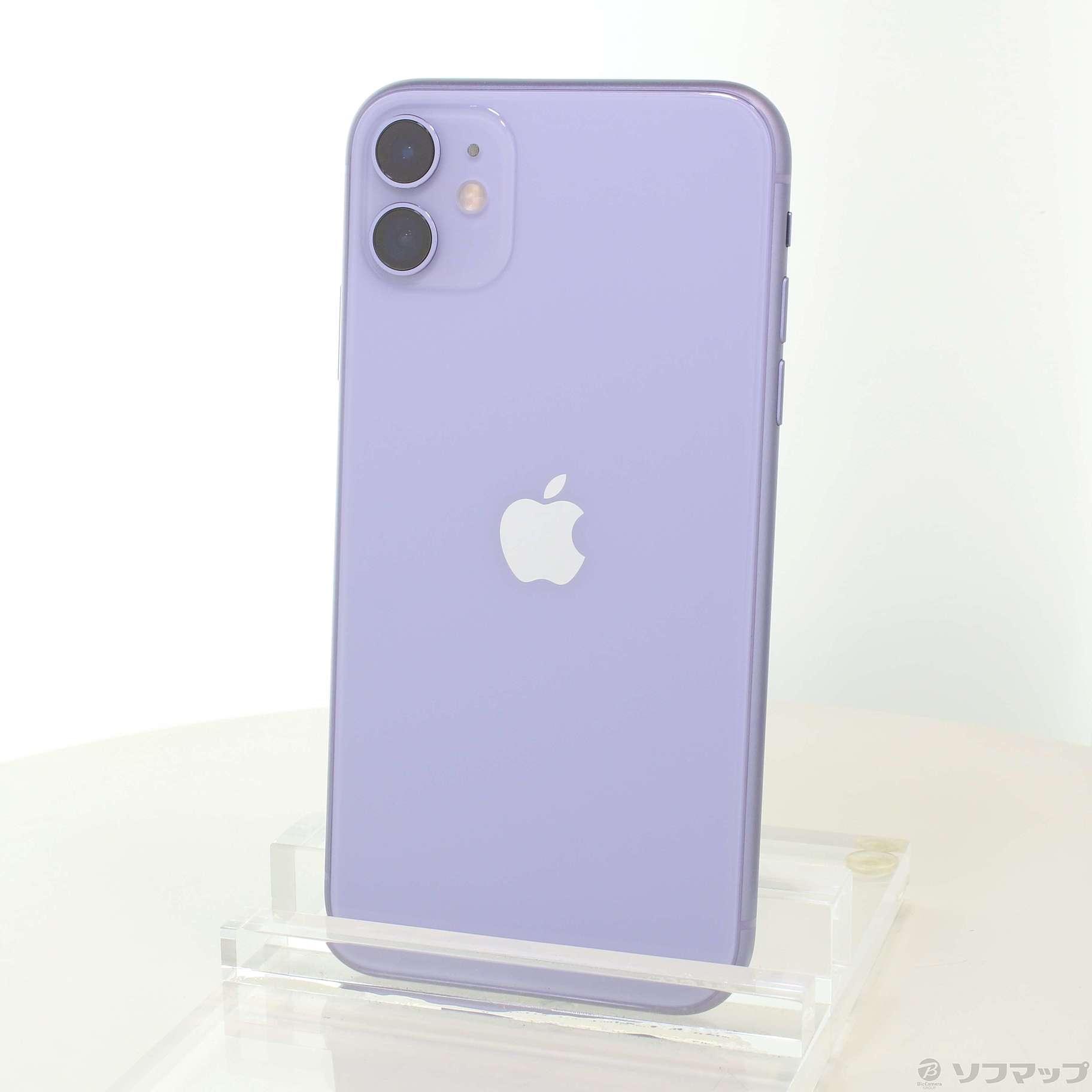 中古】iPhone11 128GB パープル MWM52J／A SoftBank [2133049192622