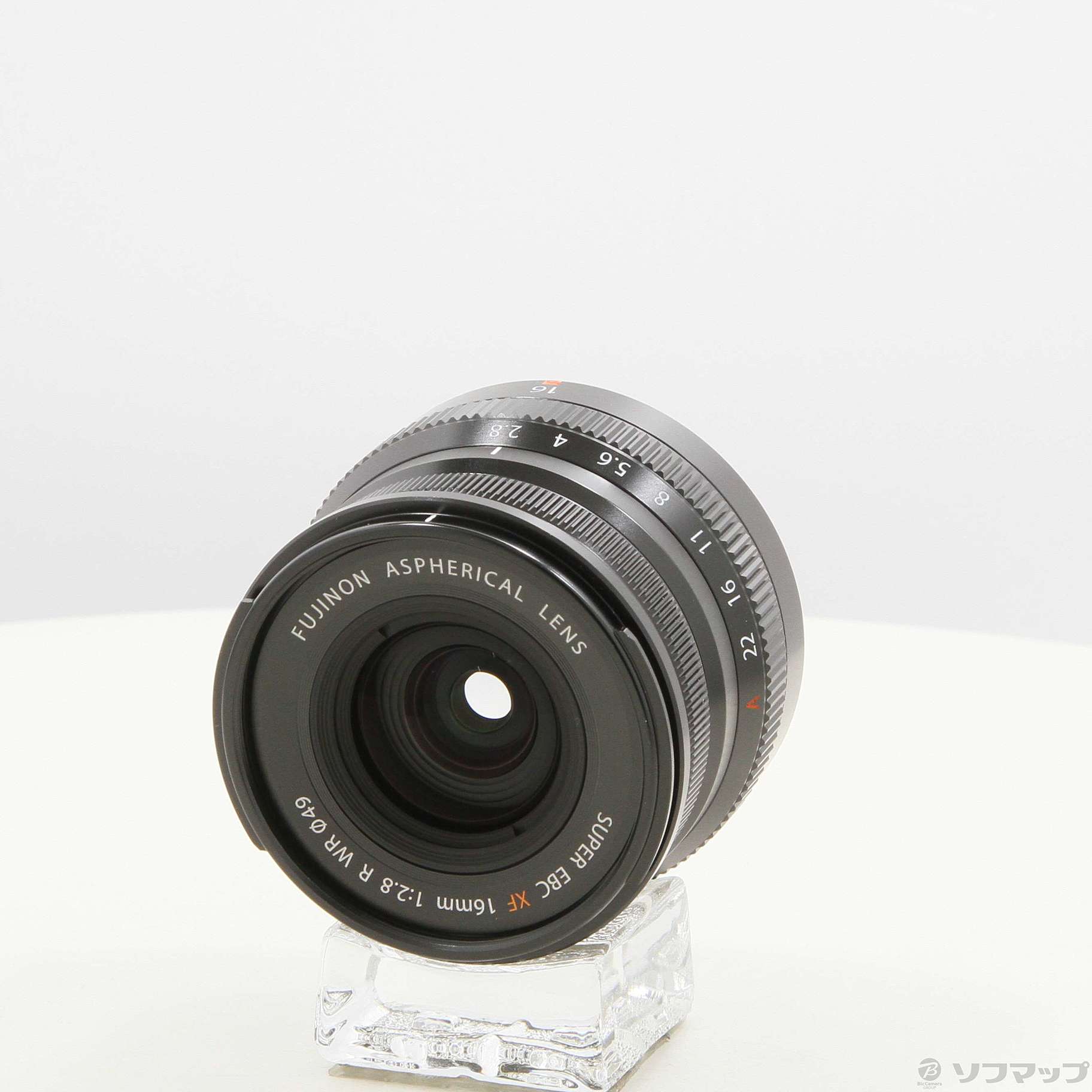 中古】フジノンレンズ XF16mmF2.8 R WR ブラック [2133049196071