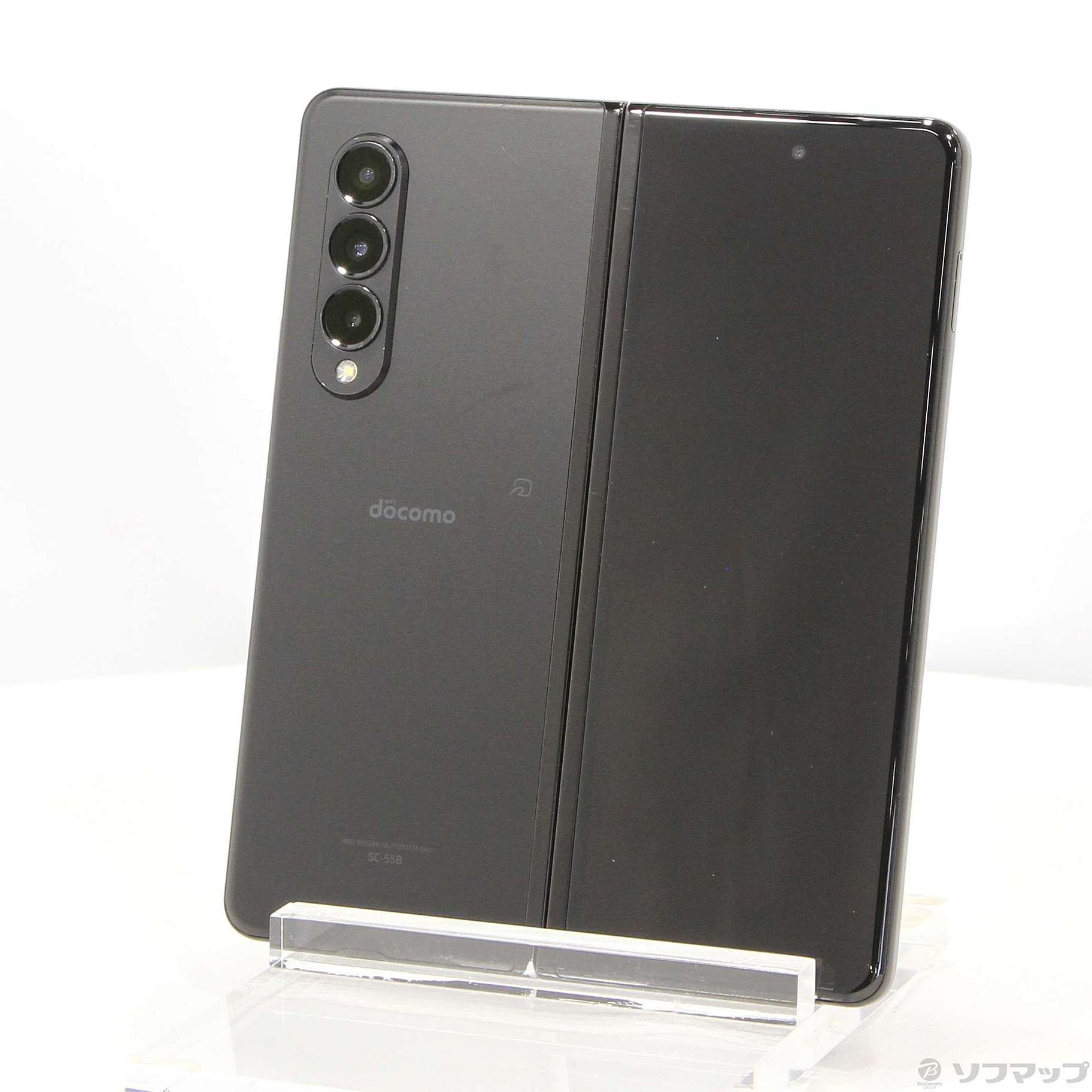 中古】Galaxy Z Fold3 5G 256GB ファントムブラック SC-55B docomo